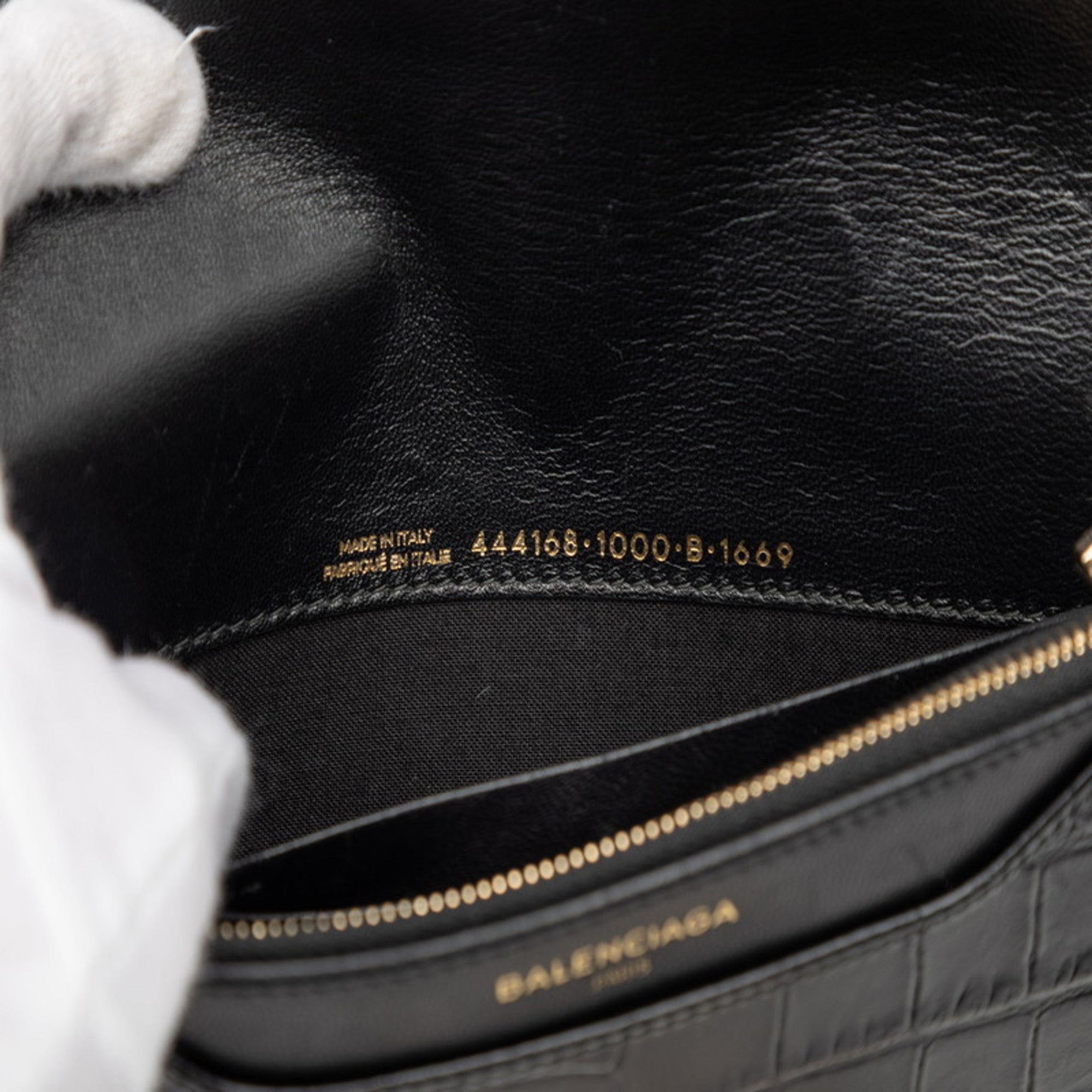 Balenciaga Black Leather Shoulder
