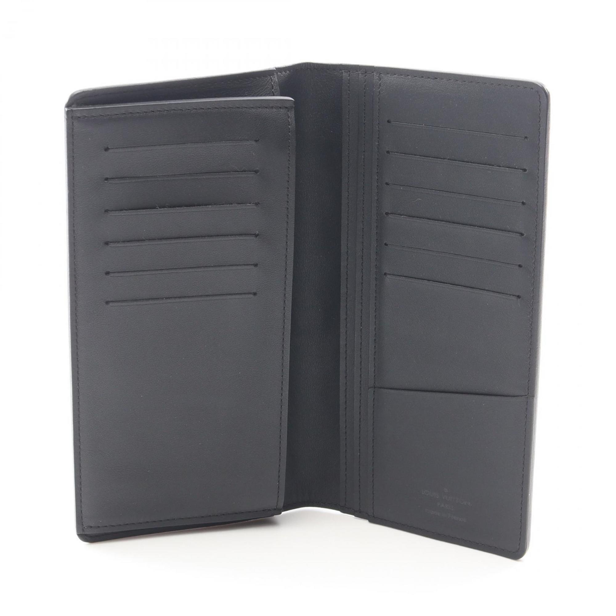 Louis Vuitton Black Onyx Damier Infini Leather Long Wallet