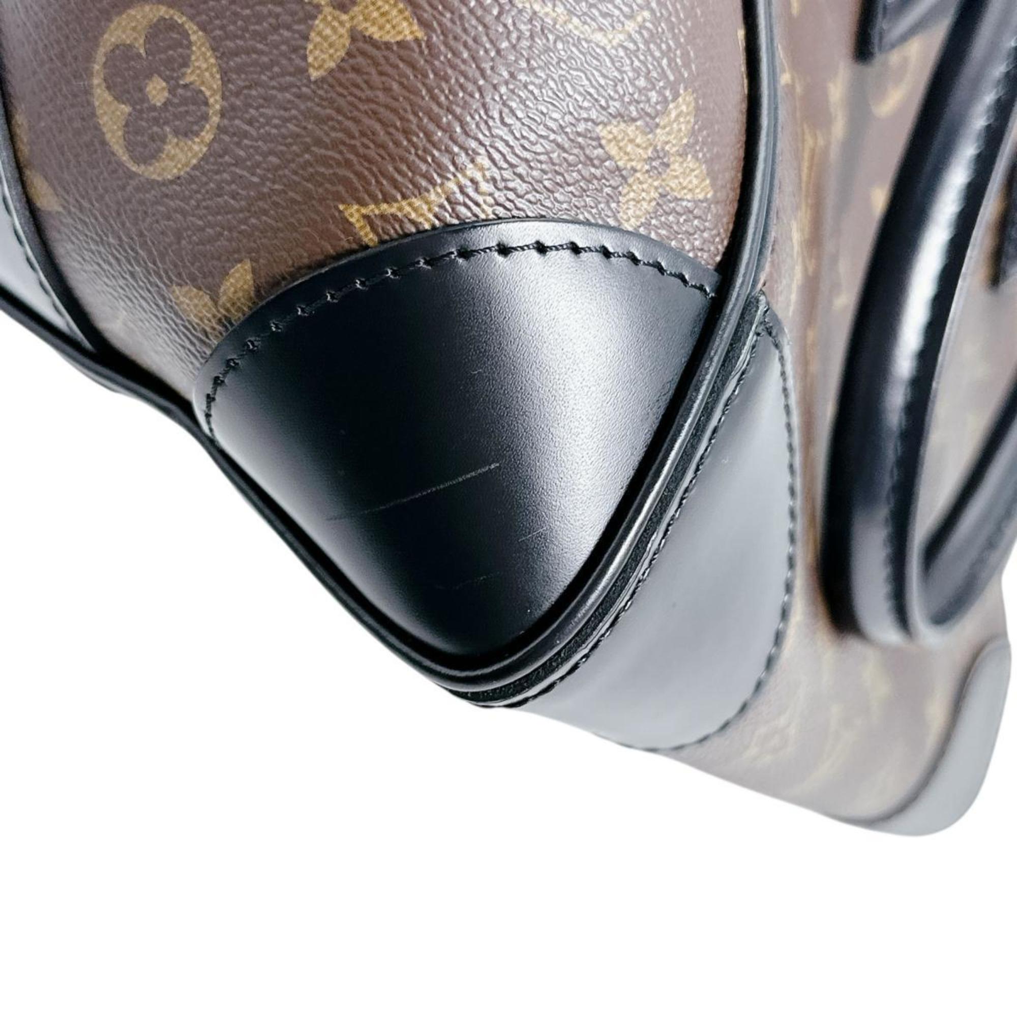 Louis Vuitton Brown Monogram Canvas Handbag