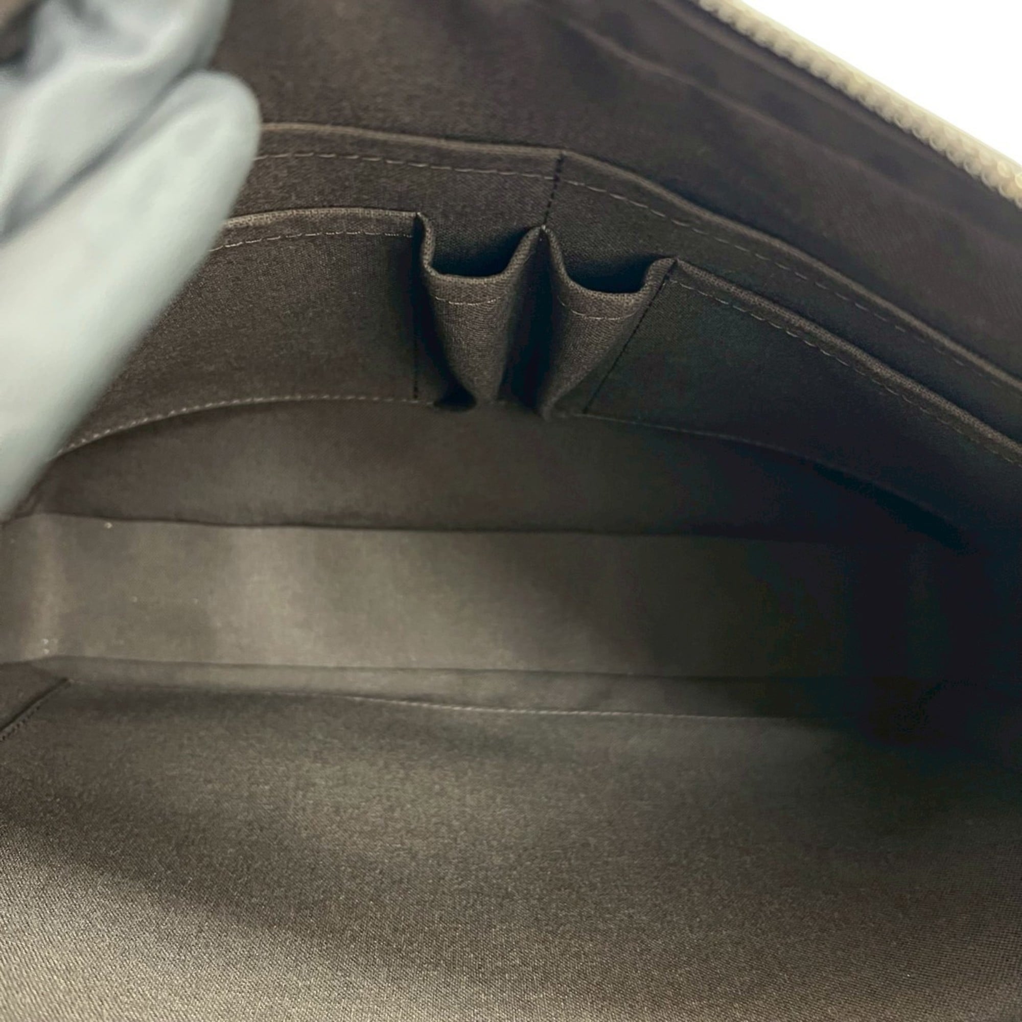 Louis Vuitton Brown Leather Shoulder Bag