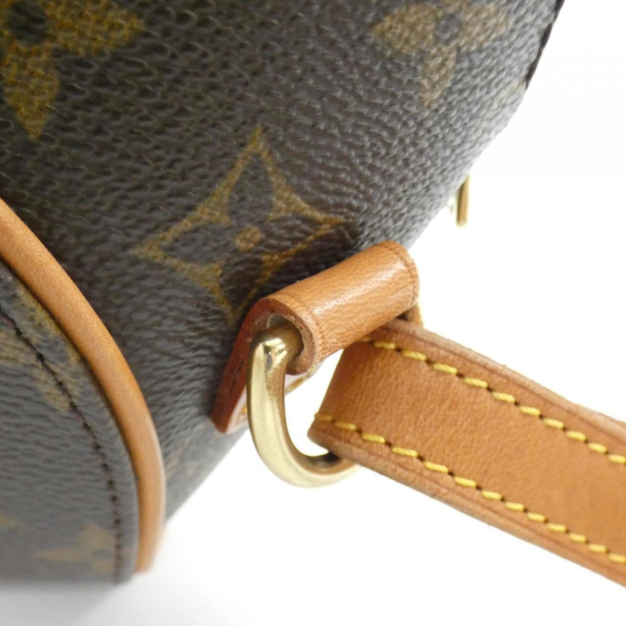 Louis Vuitton Marron Coated Canvas Backpack