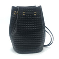 Celine Black Leather Backpack