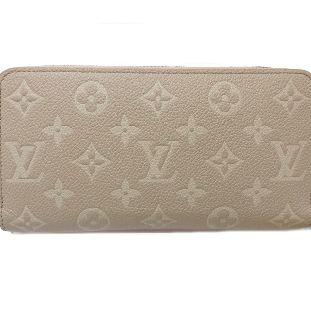 Louis Vuitton Beige Pink Yellow Monogram Empreinte Long Wallet