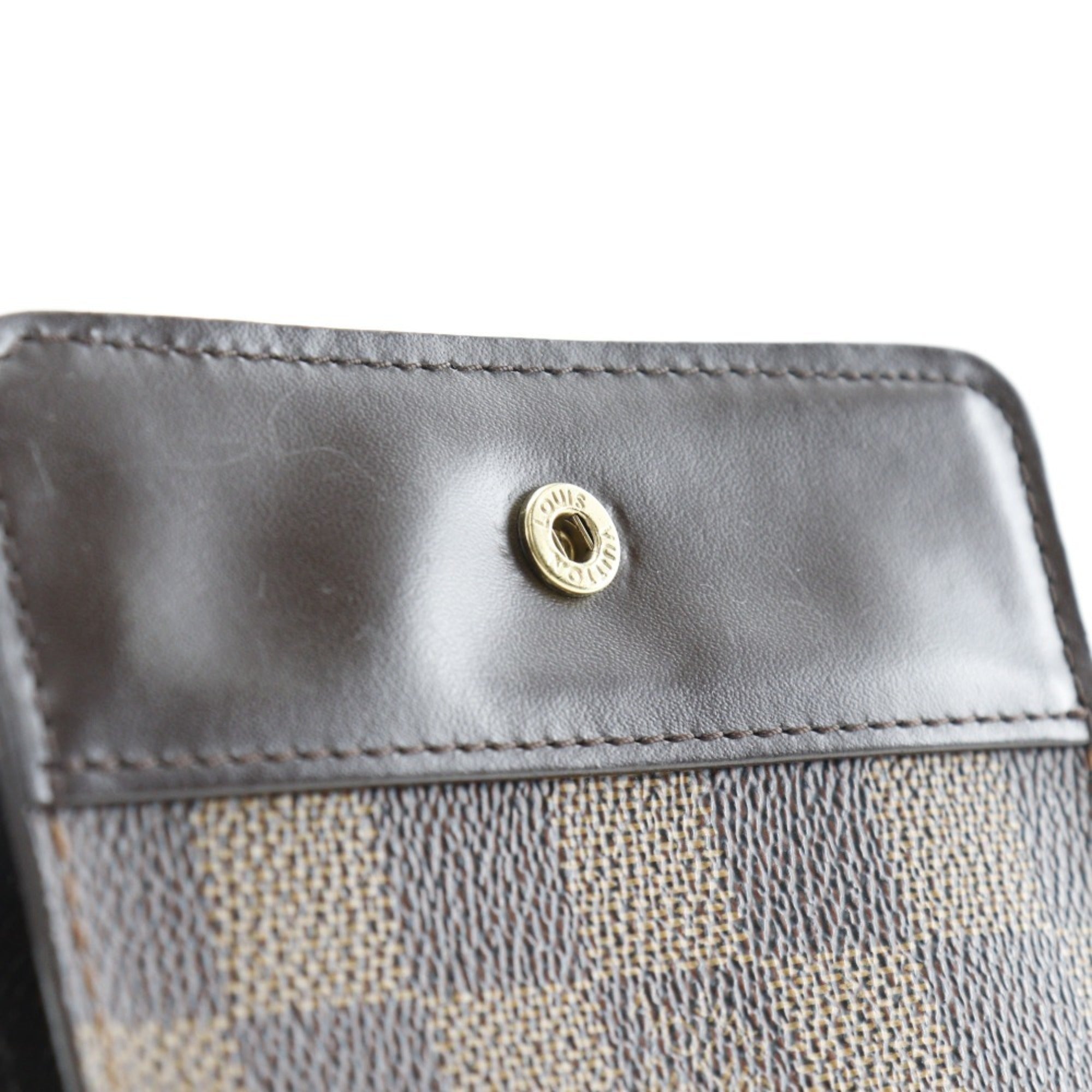 Louis Vuitton Brown Damier Canvas Wallet