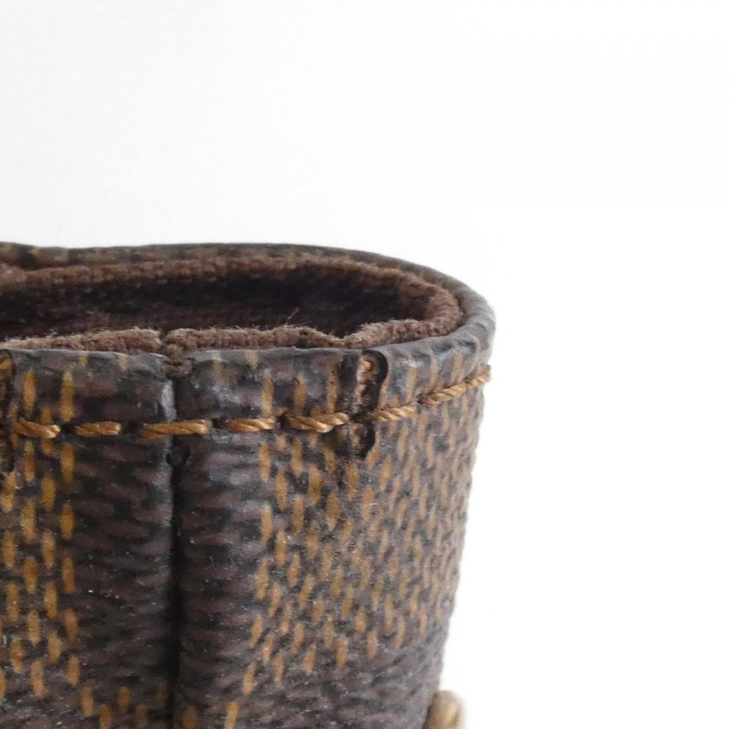 Louis Vuitton Brown Coated Canvas Handbag