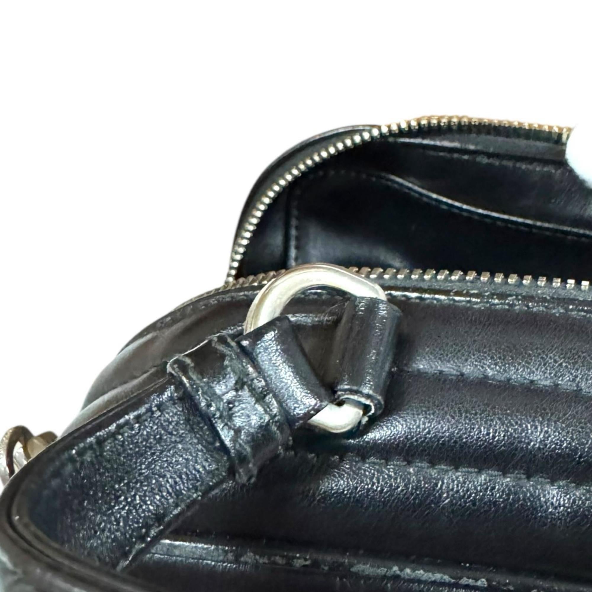 Prada Black Leather Shoulder Bag