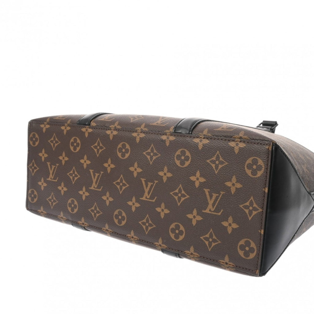 Louis Vuitton Brown Noir Monogram Pouch Tote Bag