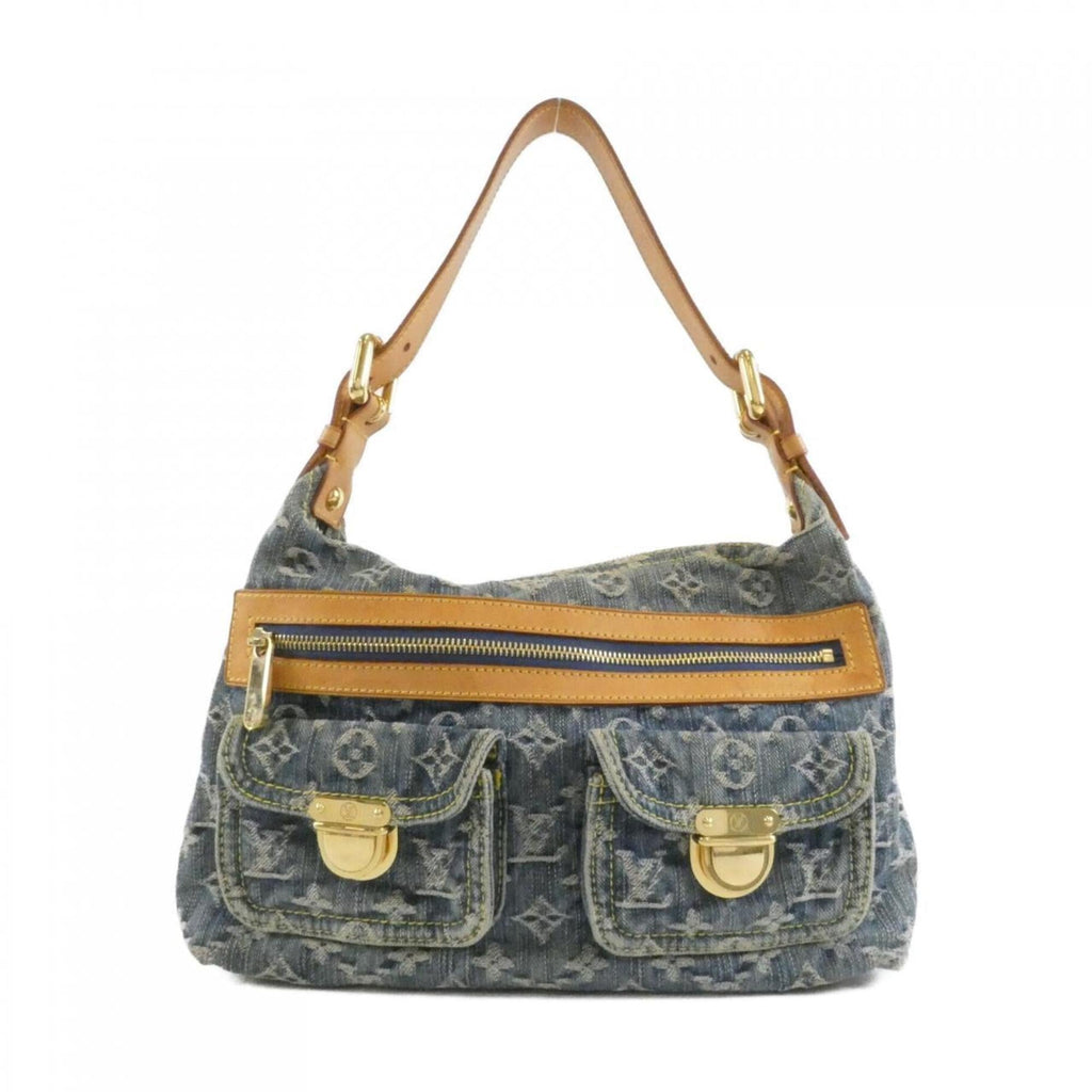 Louis Vuitton Monogram Denim Blue Denim Canvas Shoulder Bag