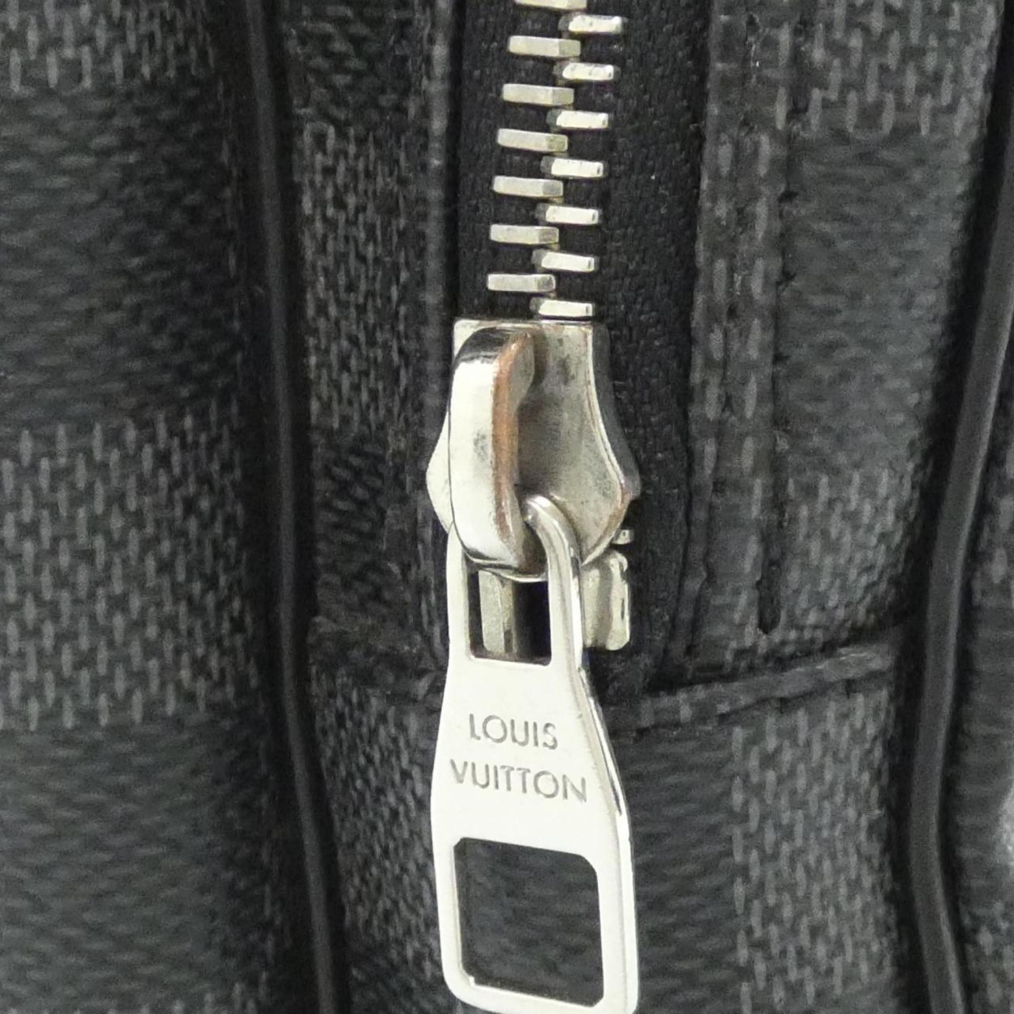 Louis Vuitton Graphite Coated Canvas Shoulder Bag