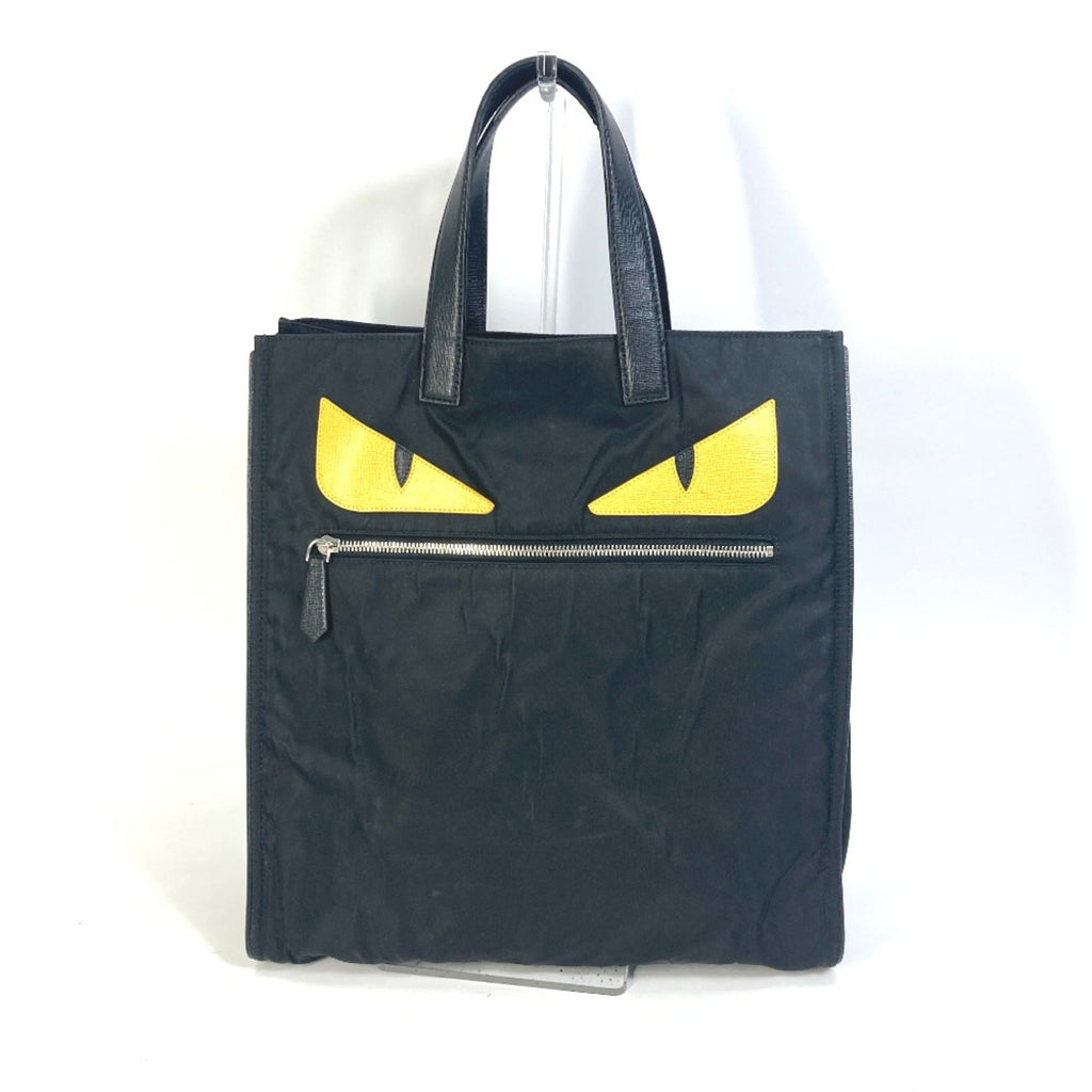 Fendi Black Cloth Tote Bag