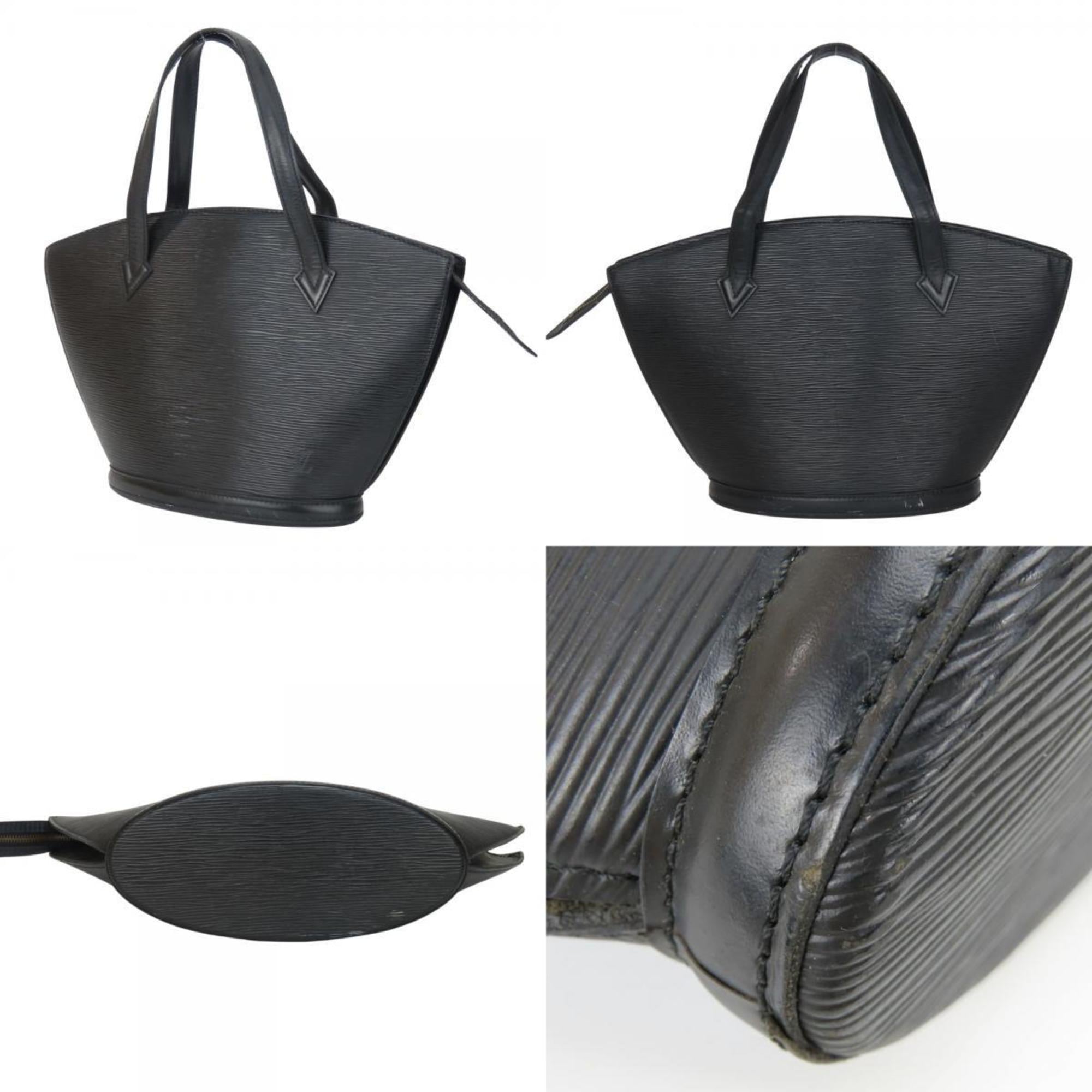 Louis Vuitton Black Noir Epi Leather Tote Bag