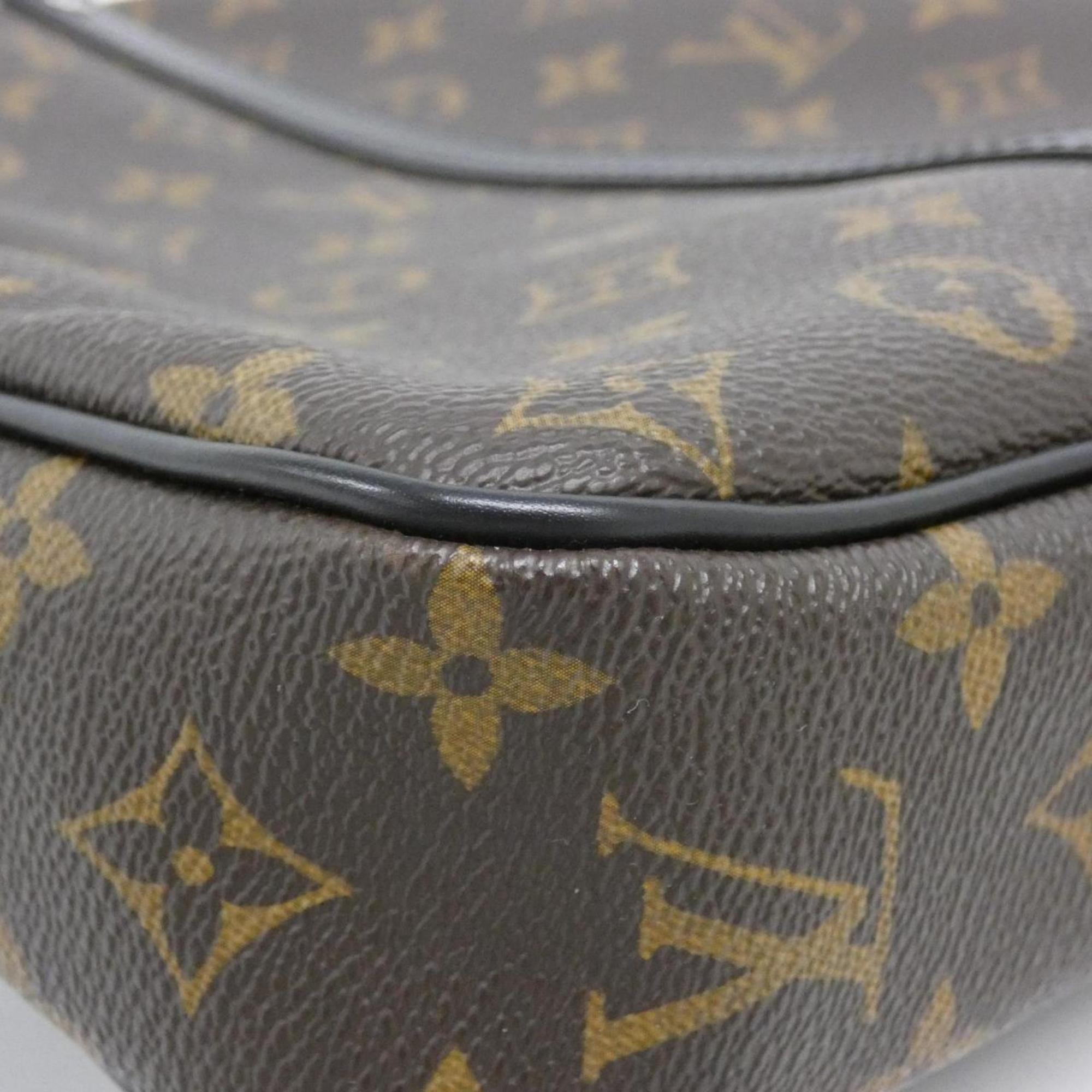 Louis Vuitton Marron Coated Canvas Handbag