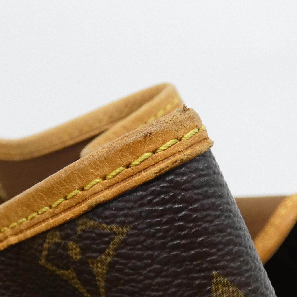 Louis Vuitton Marron Coated Canvas Backpack