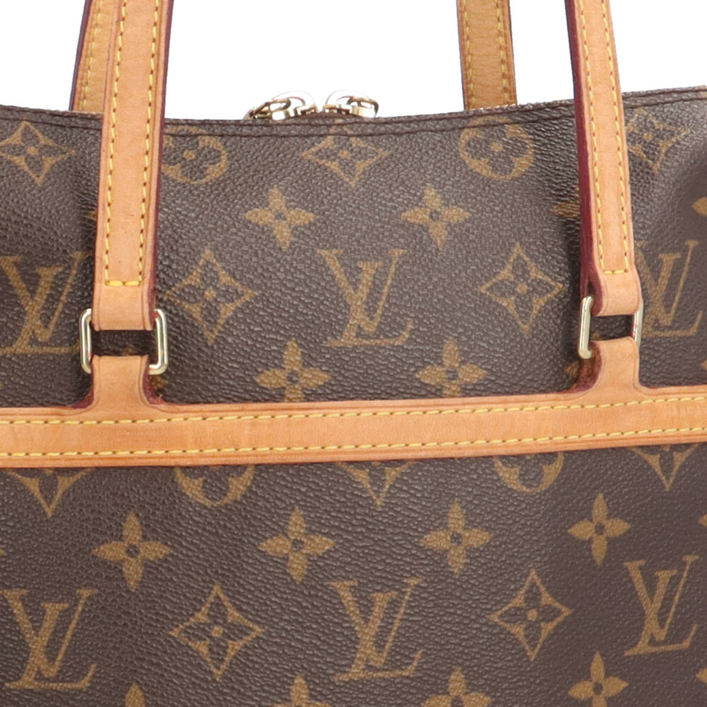 Louis Vuitton Brown Monogram Canvas Shoulder Bag