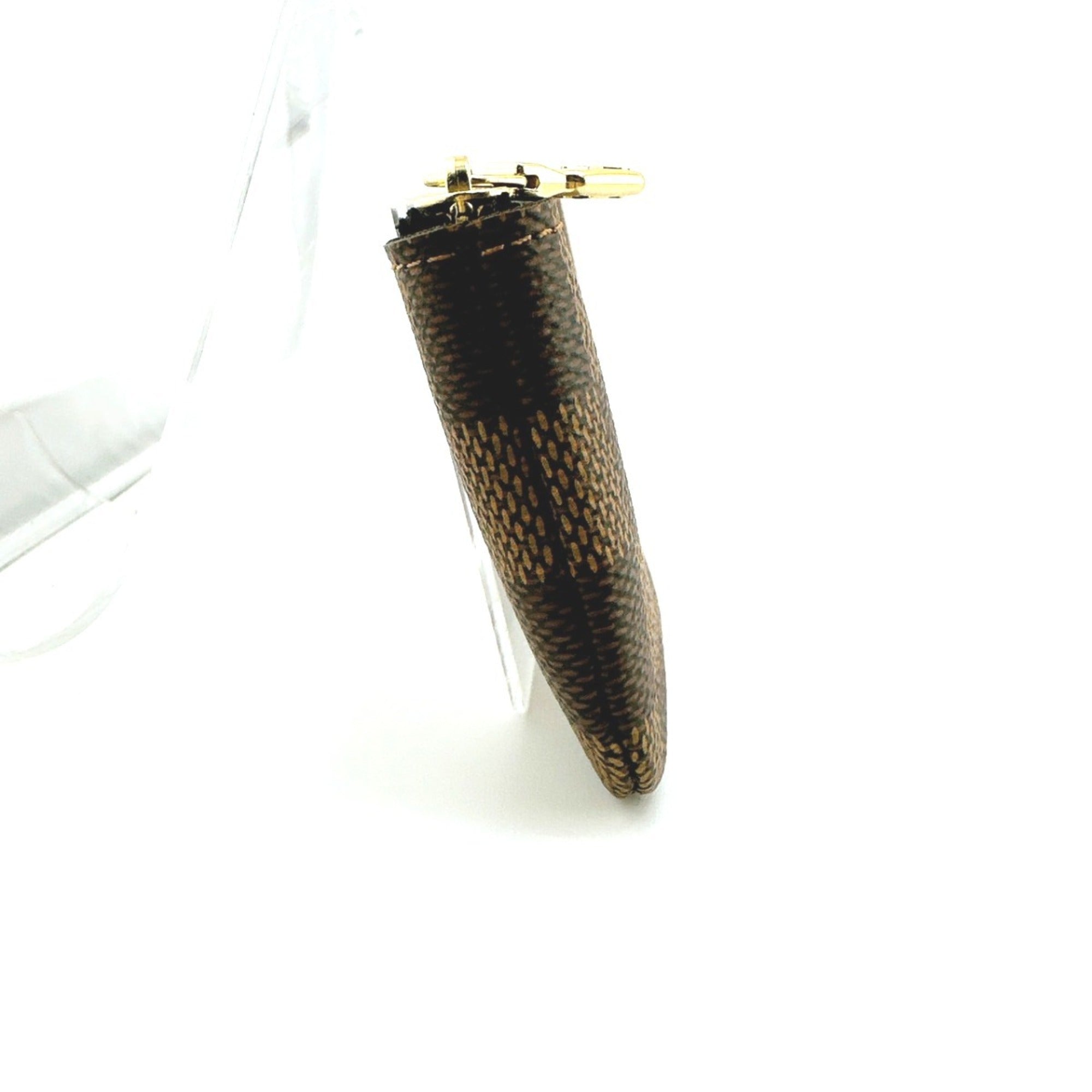 Louis Vuitton Damier Brown Damier Canvas Damier Canvas Coin Purse/Coin Case