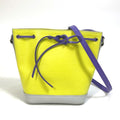 Louis Vuitton Epi Purple White Yellow Epi Leather Pochette Shoulder Bag