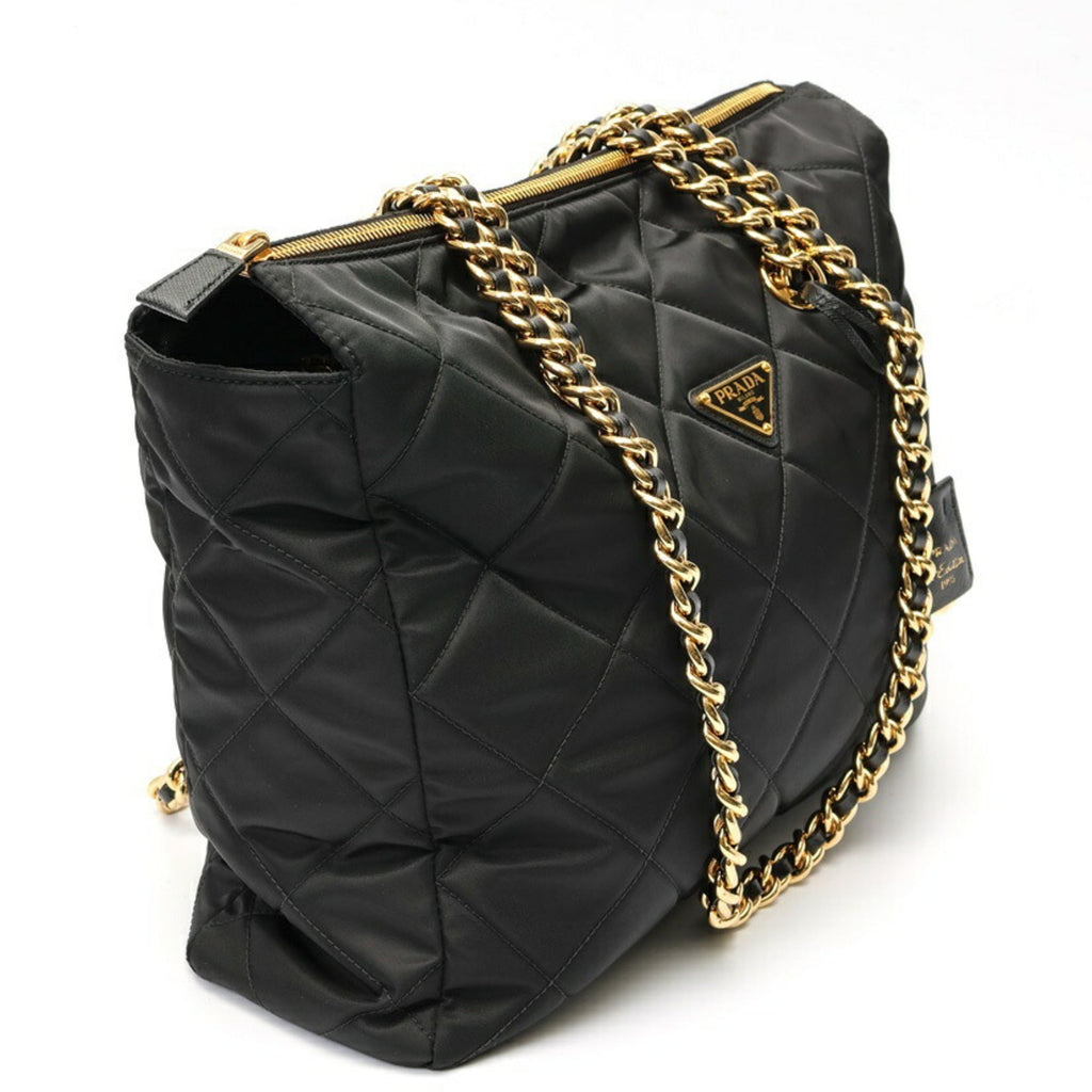 Prada Black Nylon Shoulder Bag Tote Bag