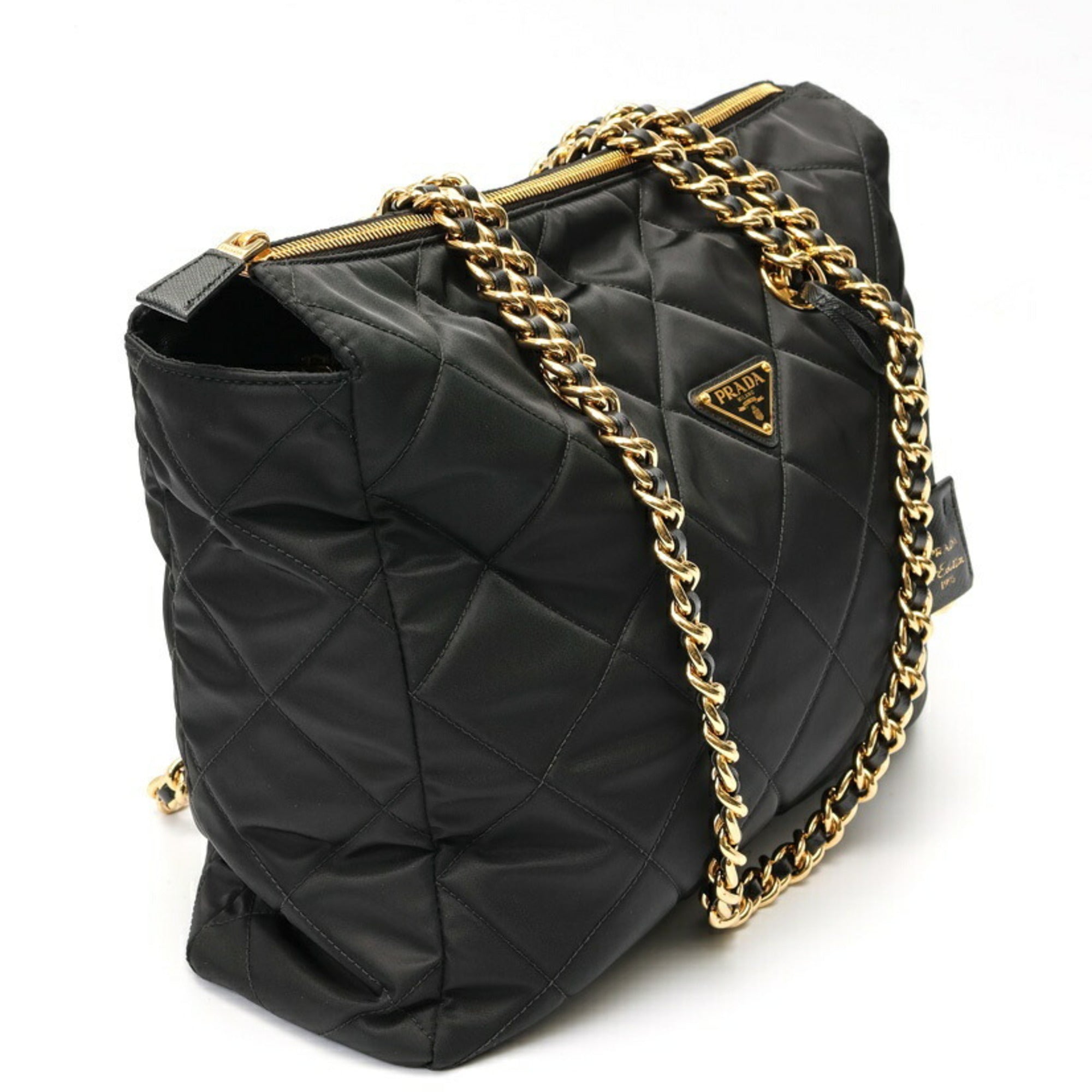 Prada Black Nylon Shoulder Bag Tote Bag