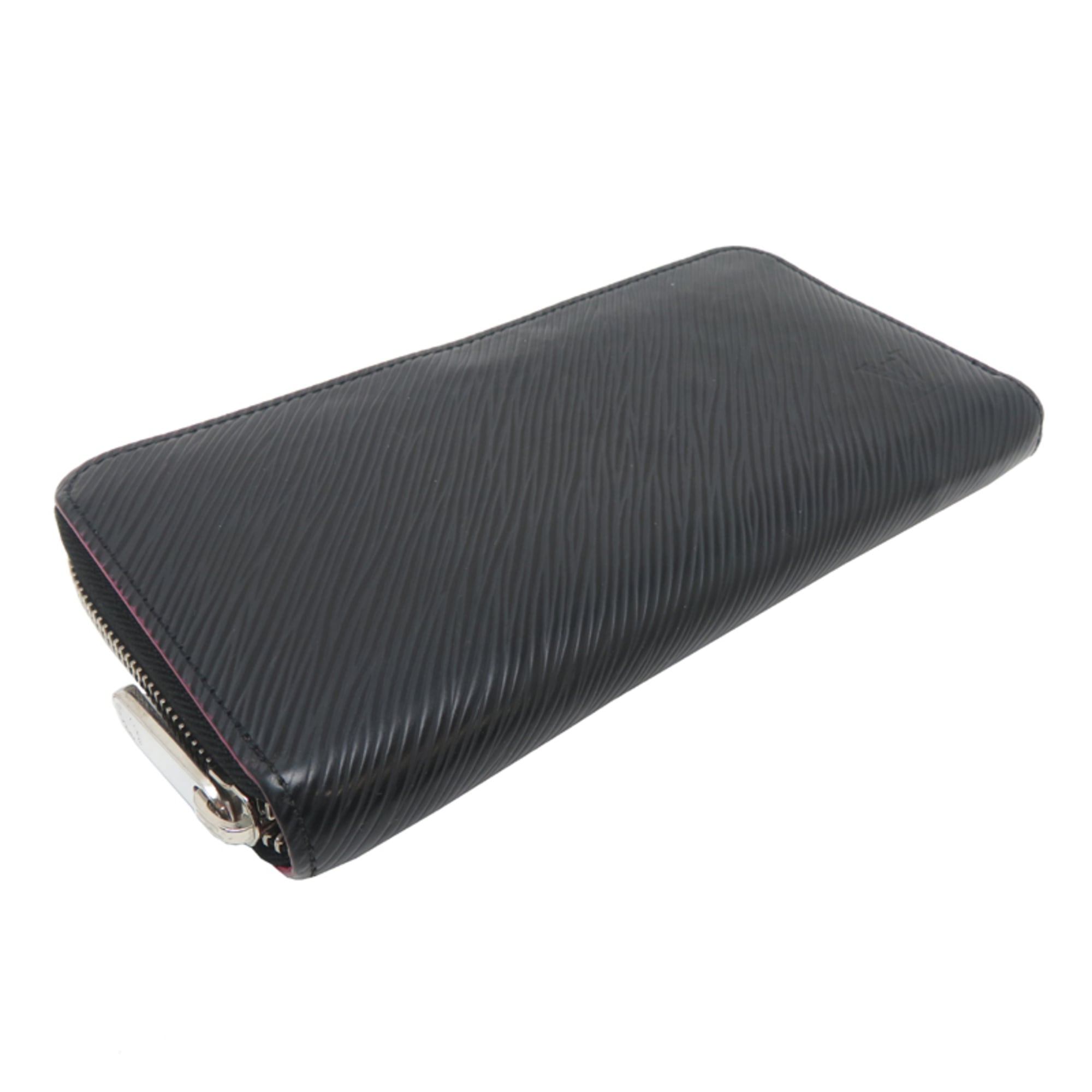 Louis Vuitton Black Noir Epi Leather Long Wallet