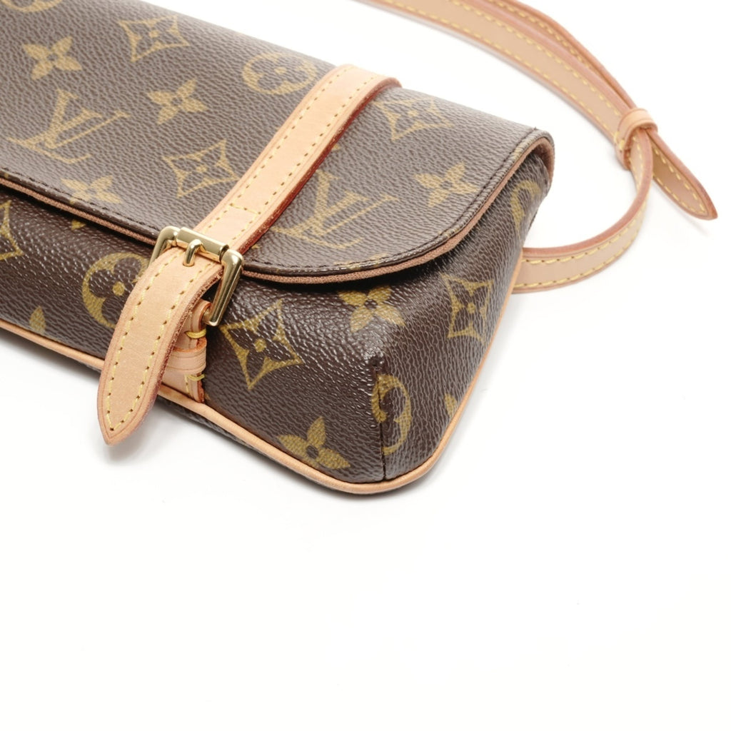 Louis Vuitton Monogram Brown Monogram Pochette Shoulder Bag
