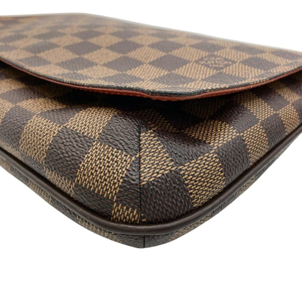 Louis Vuitton Damier Brown Damier Canvas Ebene Shoulder Bag