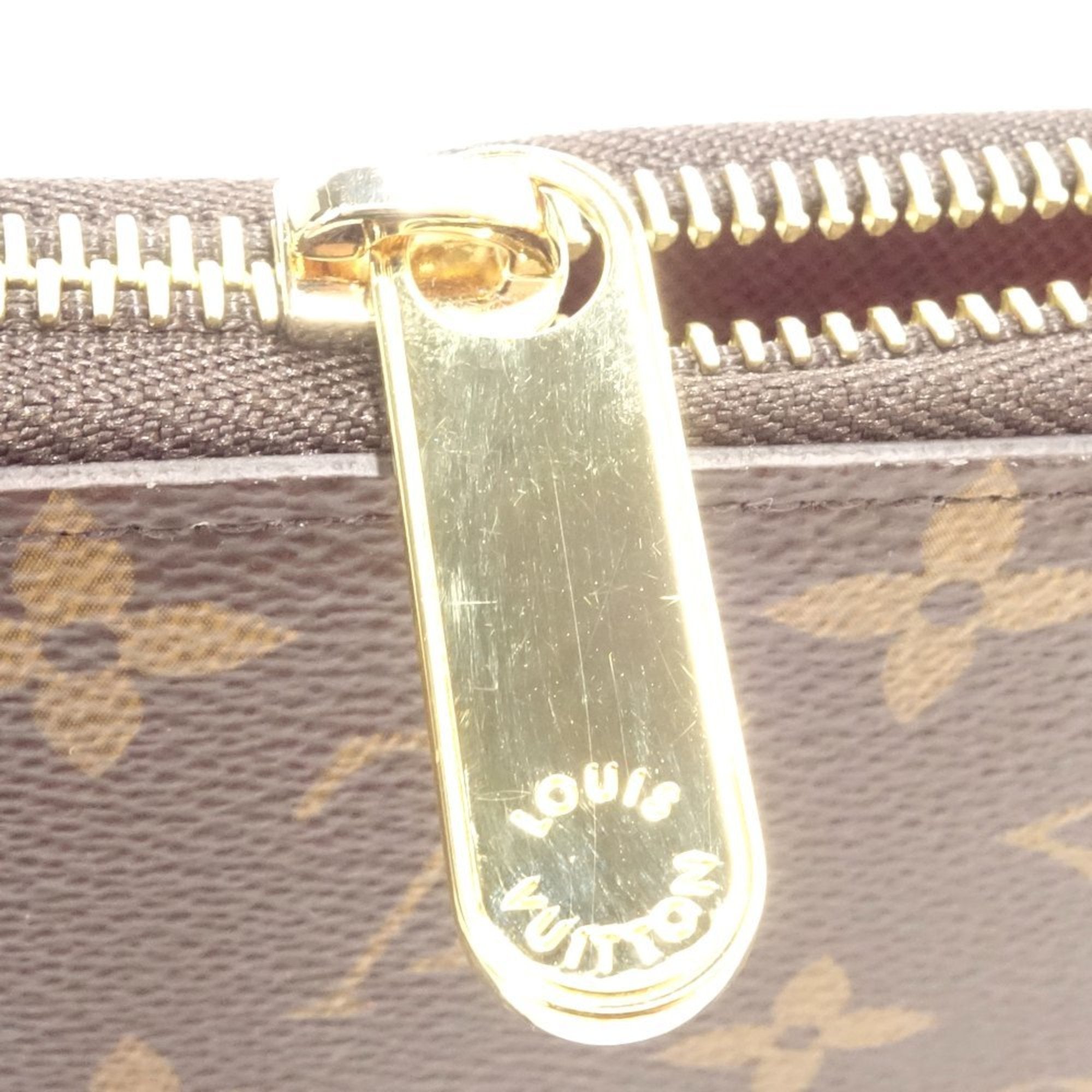 Louis Vuitton Monogram Brown Monogram Monogram Long Bill Wallet