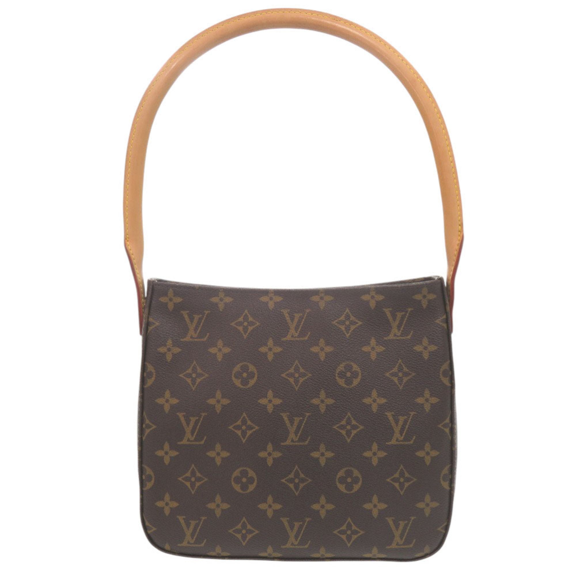 Louis Vuitton Brown Monogram Canvas Pvc Coated Canvas Leather Shoulder Bag