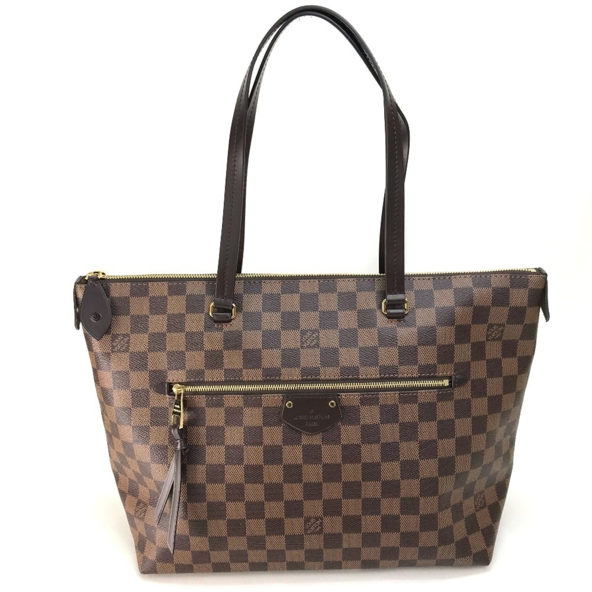 Louis Vuitton Brown Damier Canvas Ebene Damier Canvas Shoulder Bag Tote Bag