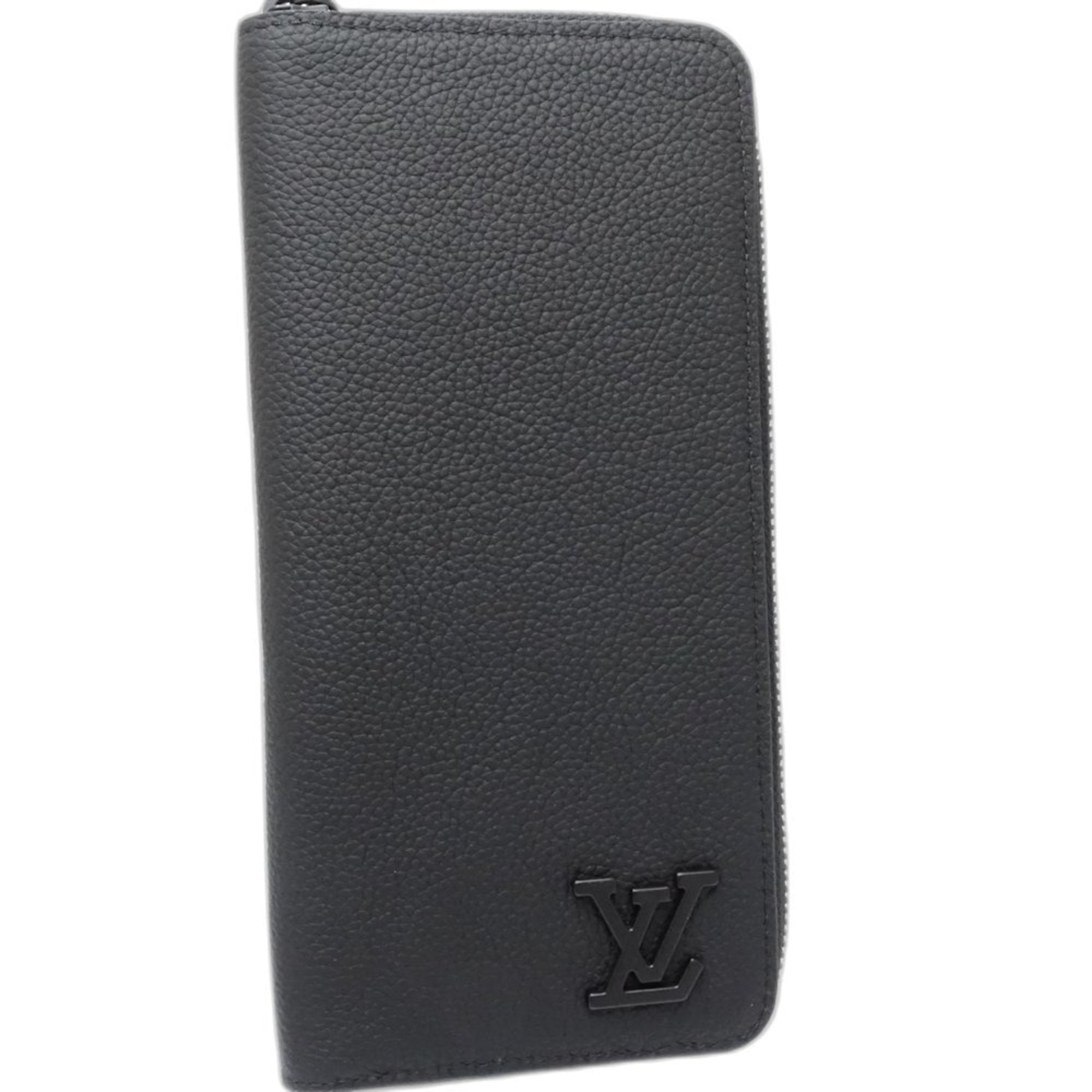 Louis Vuitton Noir Leather Long Wallet