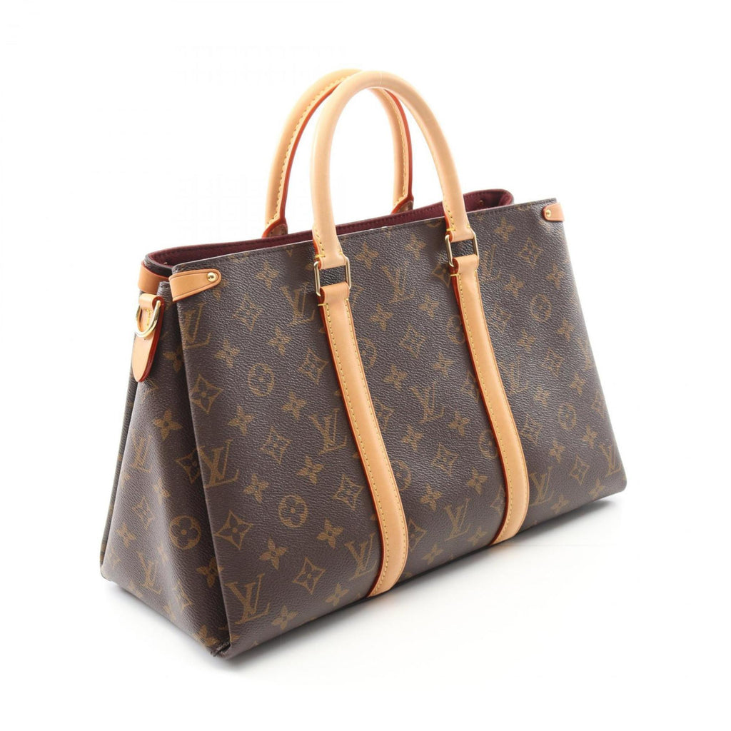Louis Vuitton Brown Coated Canvas Pvc Leather Handbag