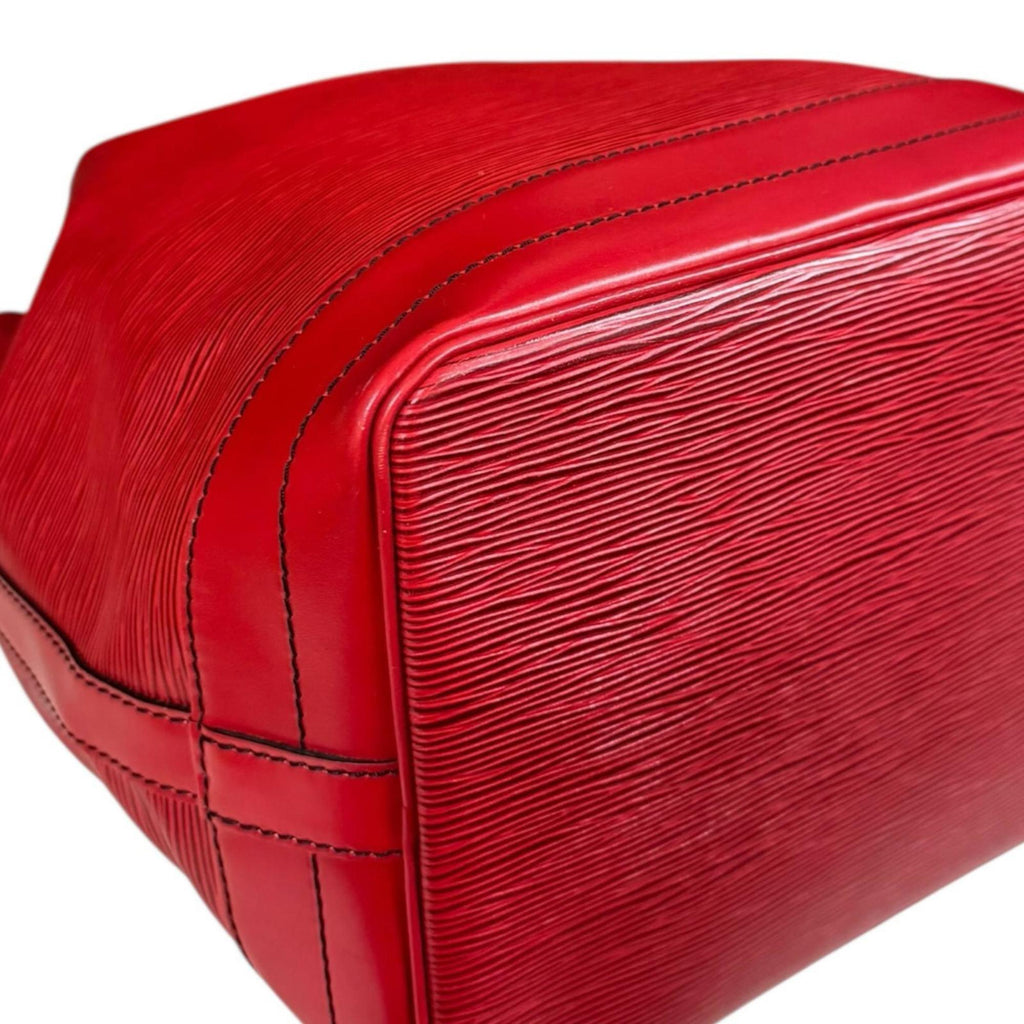 Louis Vuitton Castilian Red Red Color Epi Leather Shoulder Bag