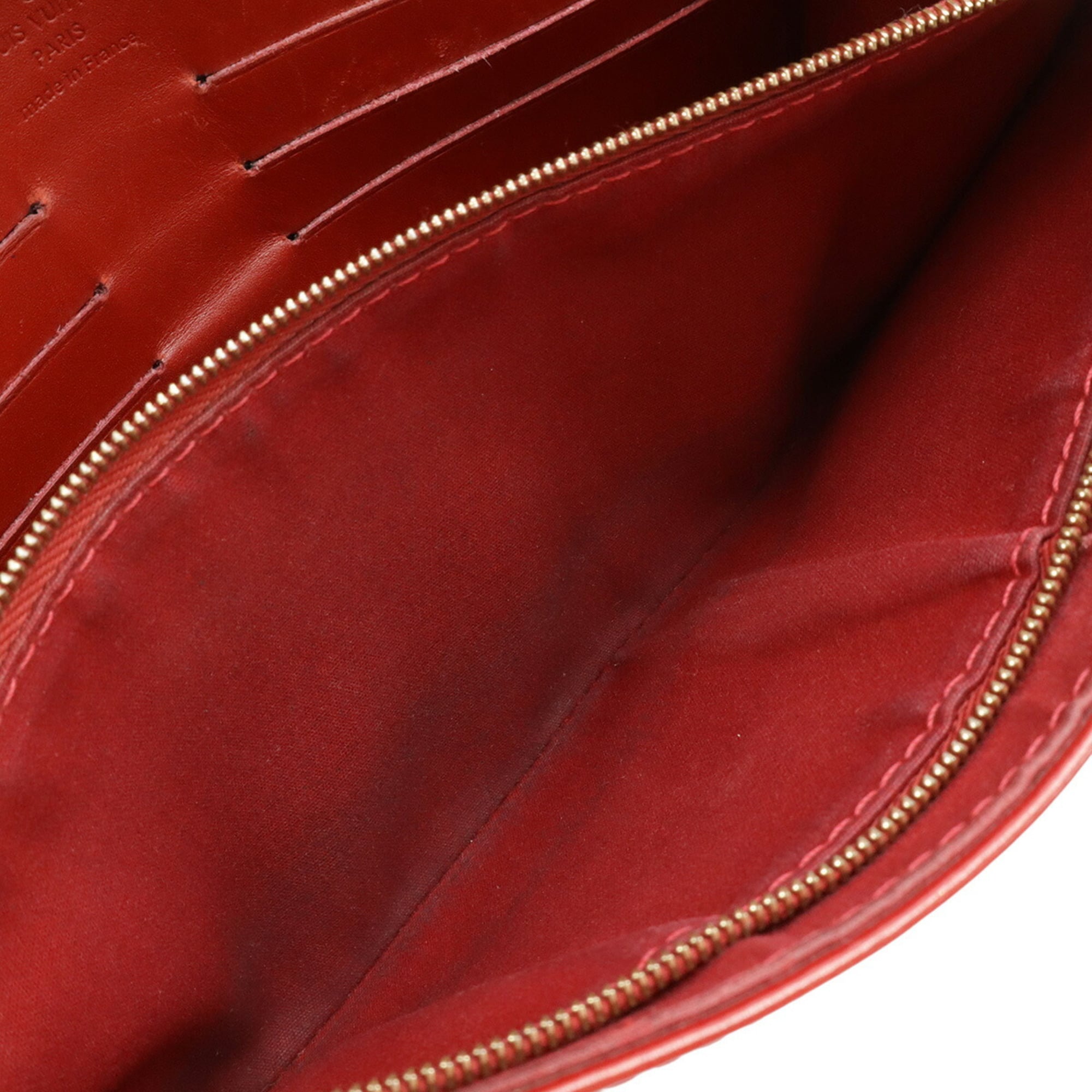 Louis Vuitton Red Color Clutch Bag Shoulder Bag