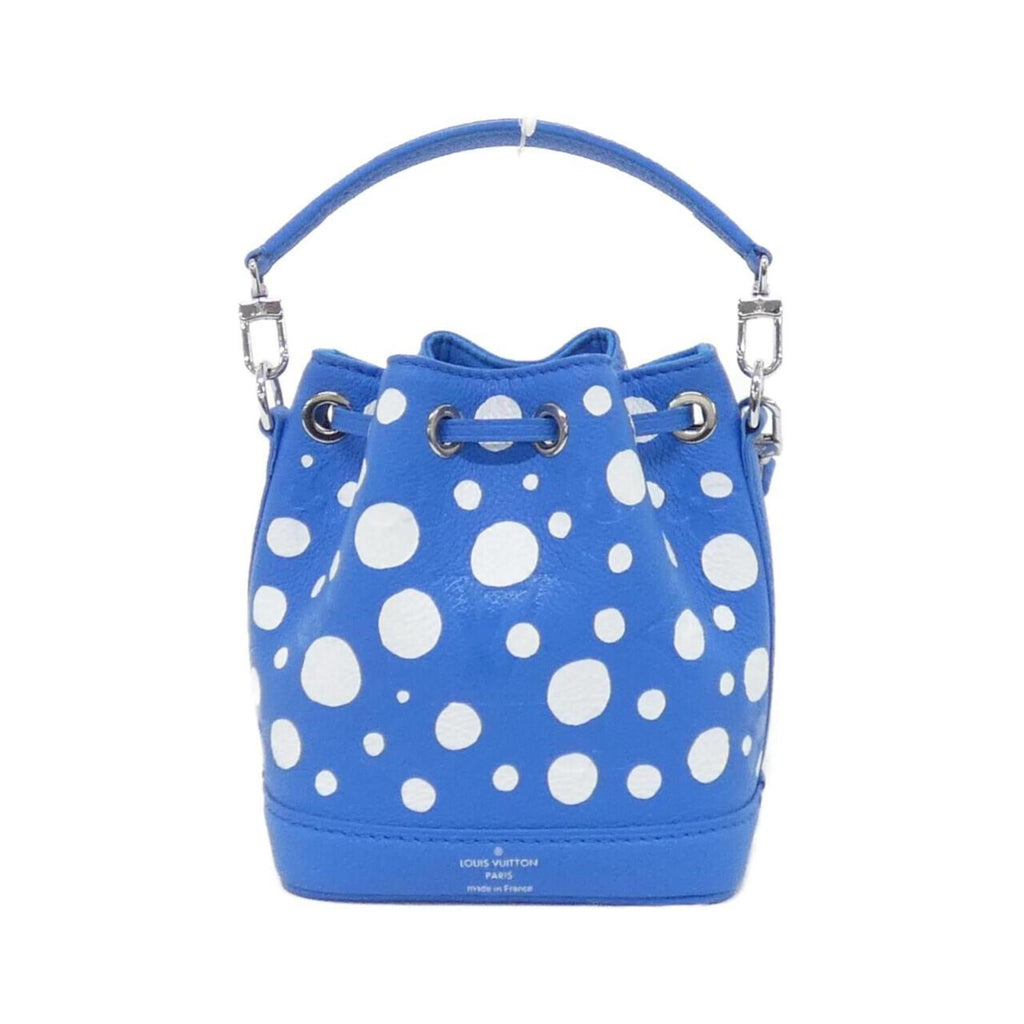 Louis Vuitton Blanc Blue Leather Shoulder Bag