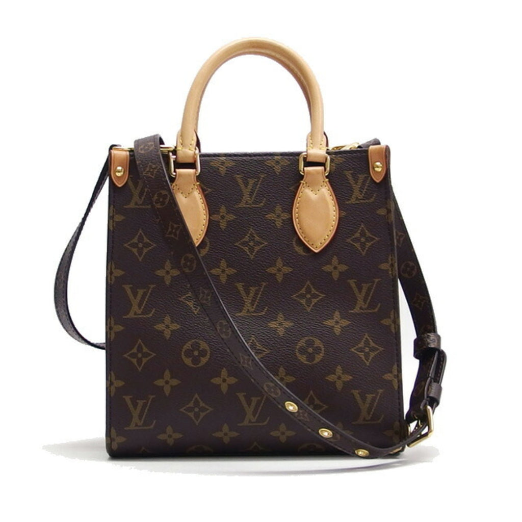 Louis Vuitton Brown Monogram Canvas Handbag Shoulder Bag