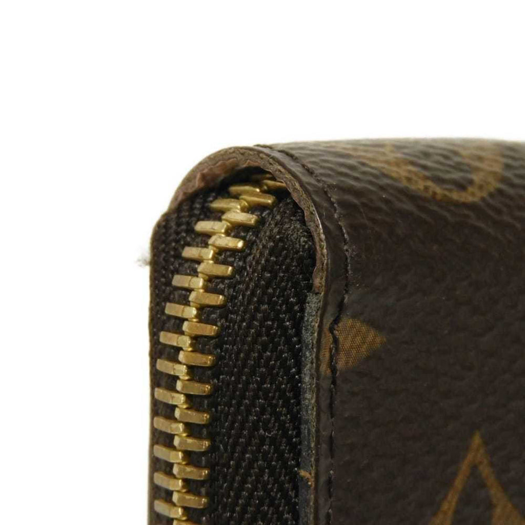 Louis Vuitton Brown Monogram Pink Rose Ballerine Monogram Canvas Leather Long Wallet