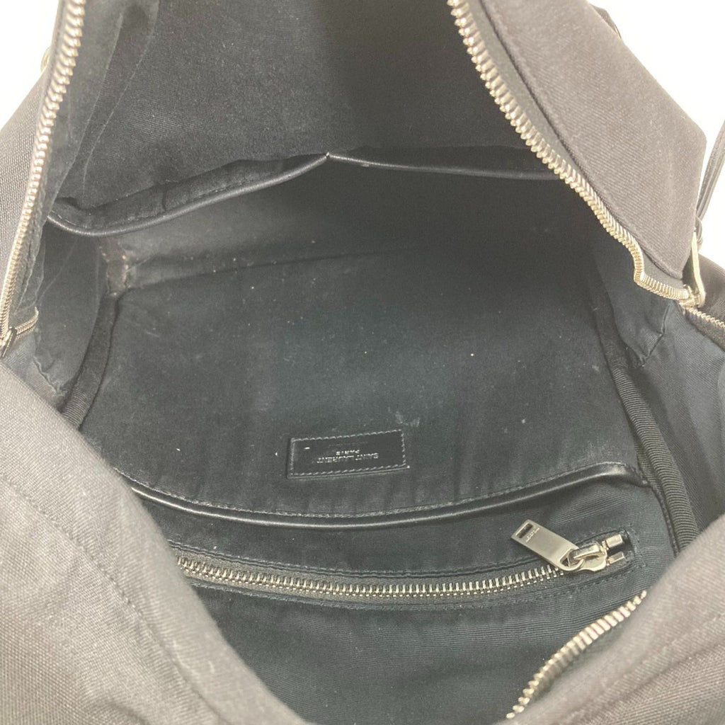 Saint Laurent Black Leather Backpack (Pre-Owned)