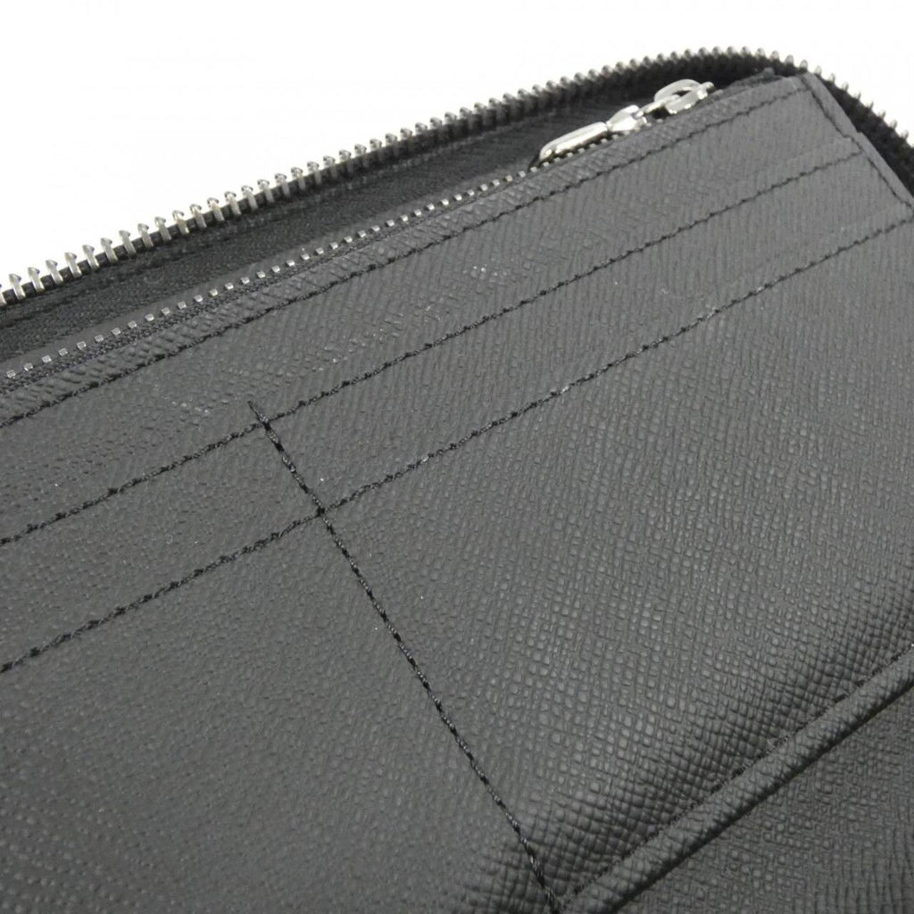 Louis Vuitton Black Coated Canvas Long Wallet