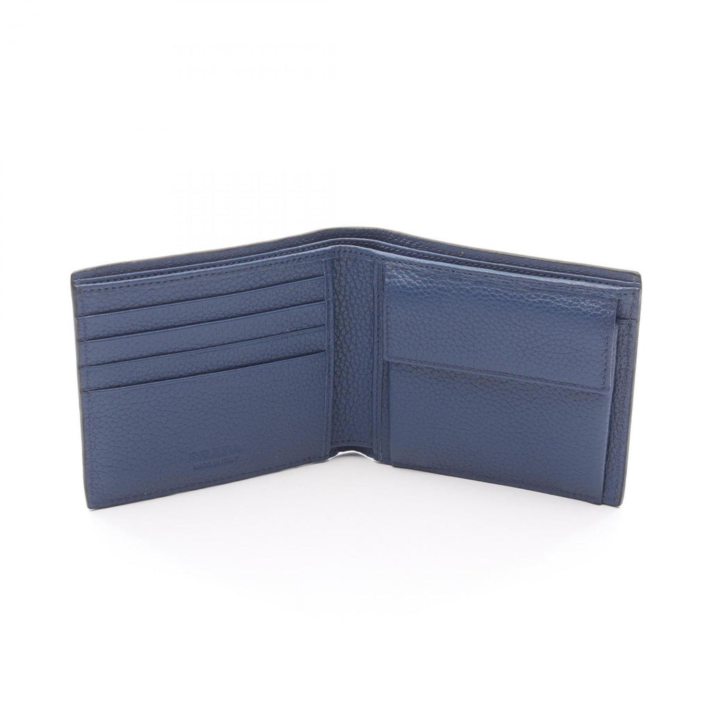 Prada Black Leather Wallet (Bi-Fold)
