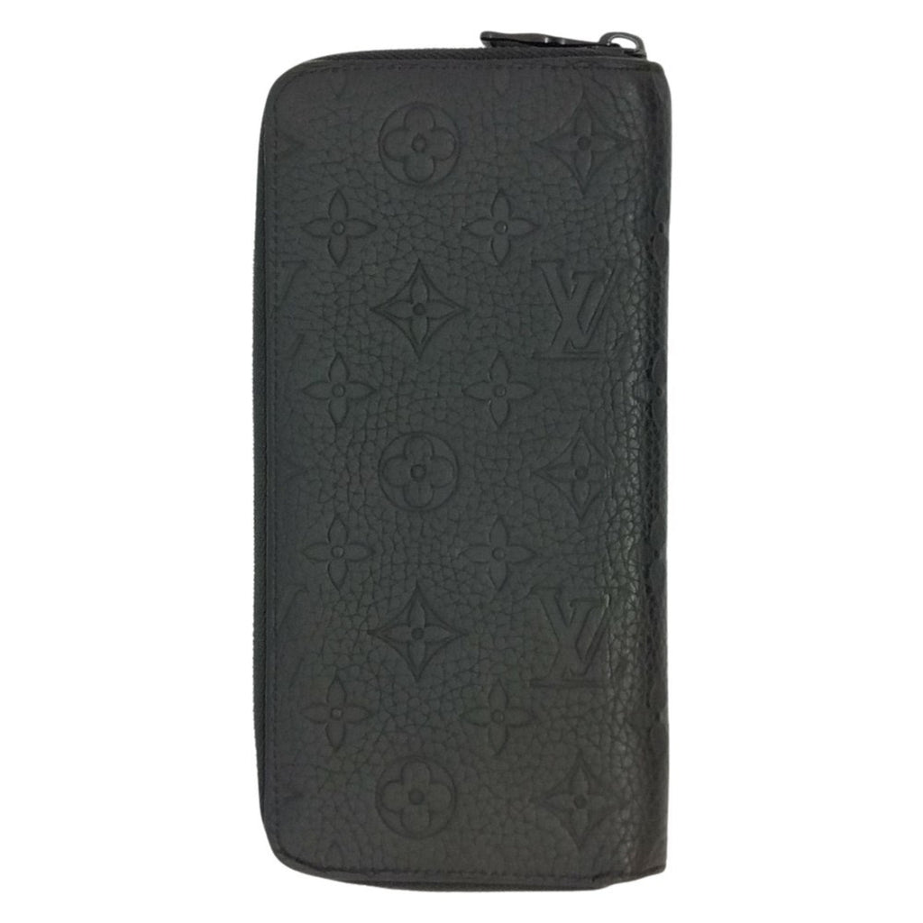 Louis Vuitton Black Noir Leather Coin Purse/Coin Case
