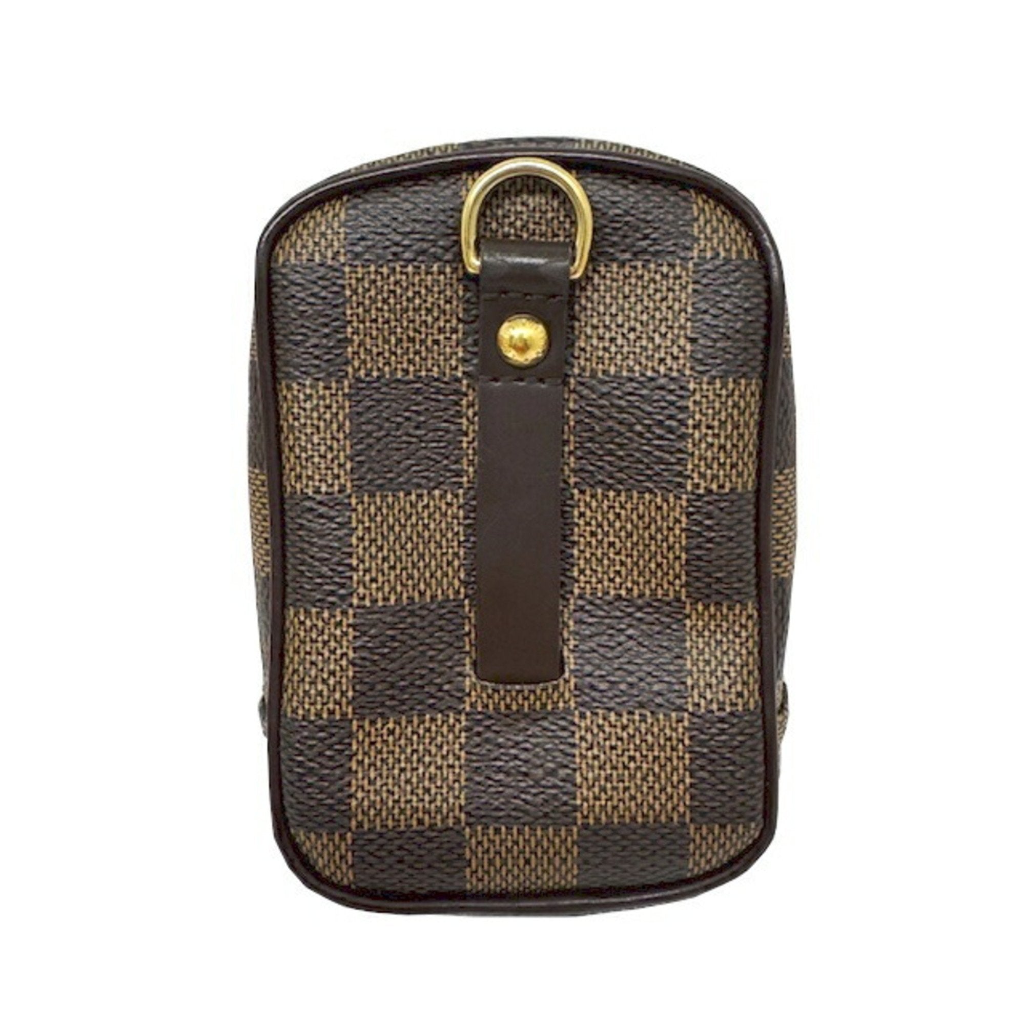 Louis Vuitton Brown Damier Canvas Ebene Damier Canvas Pouch Shoulder Bag