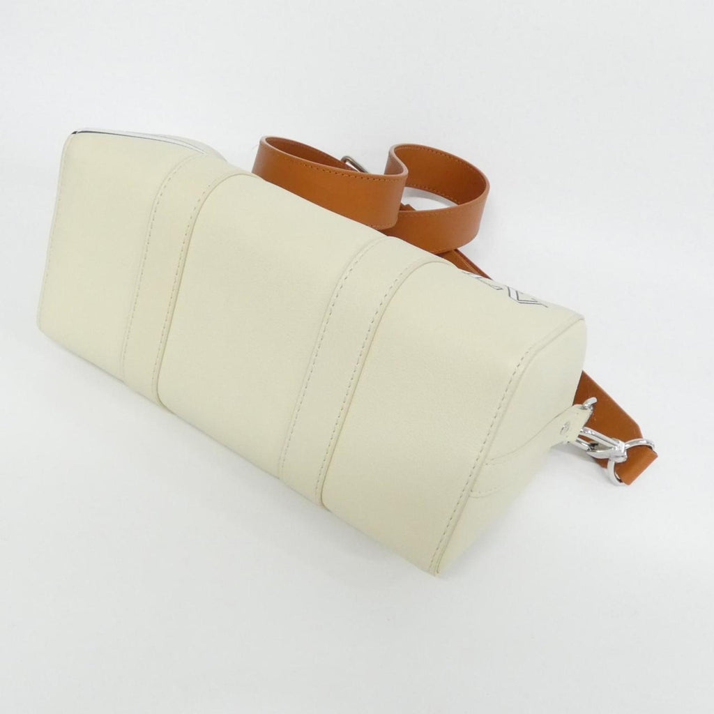 Louis Vuitton Cream Leather Shoulder Bag