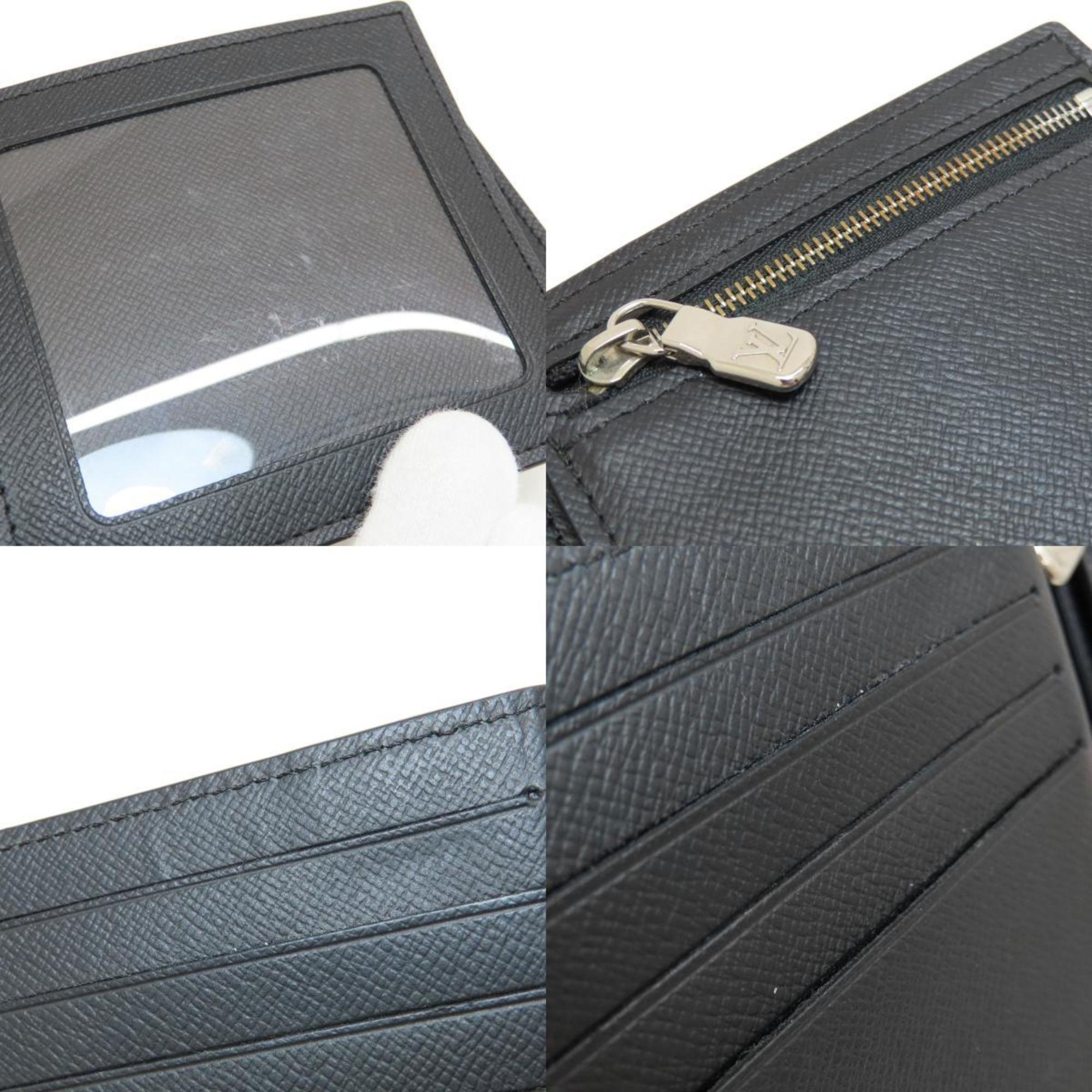 Louis Vuitton Black Taiga Leather Wallet