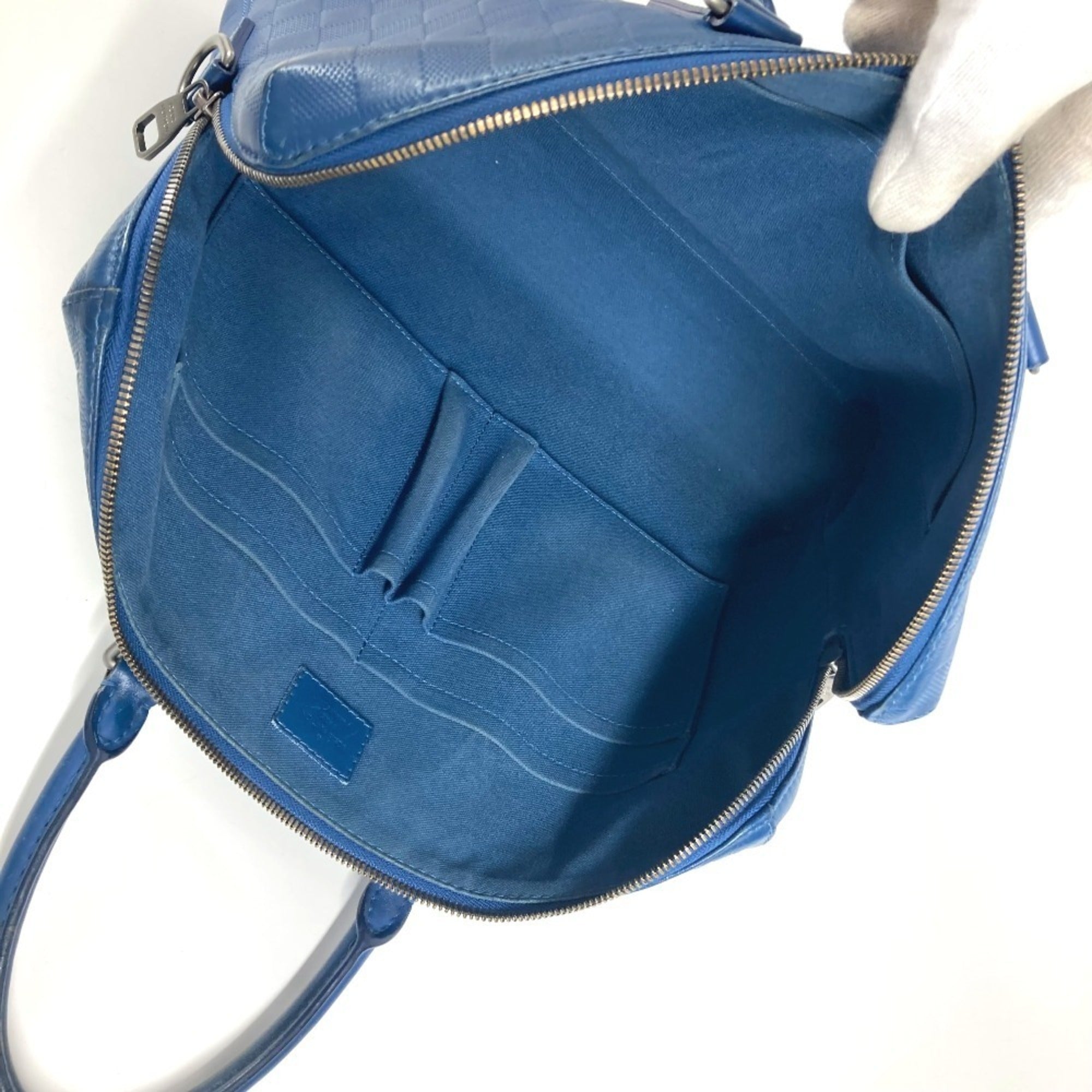 Louis Vuitton Damier Infini Blue Damier Infini Briefcase Handbag