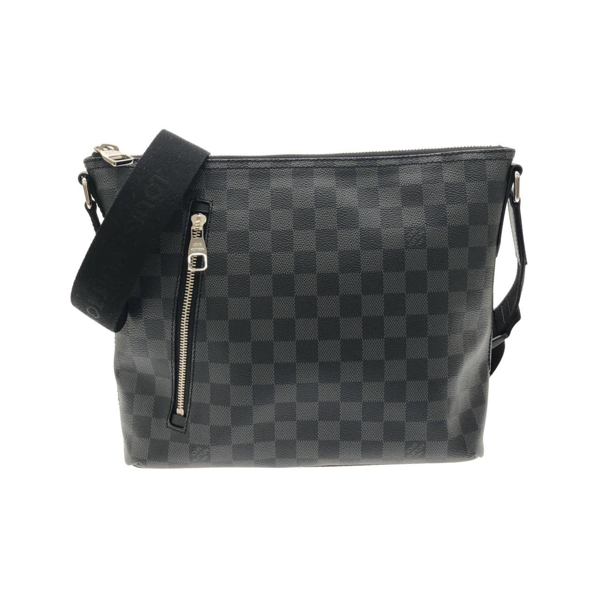 Louis Vuitton Graphite Coated Canvas Shoulder Bag