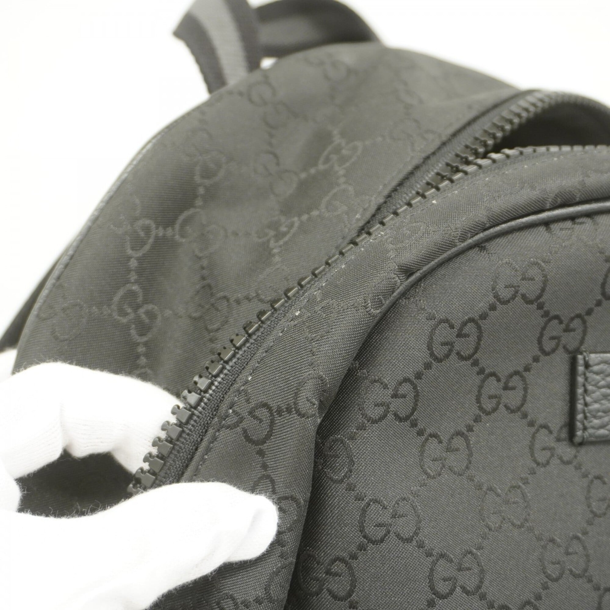 Gucci Black Nylon Backpack (Pre-Owned)