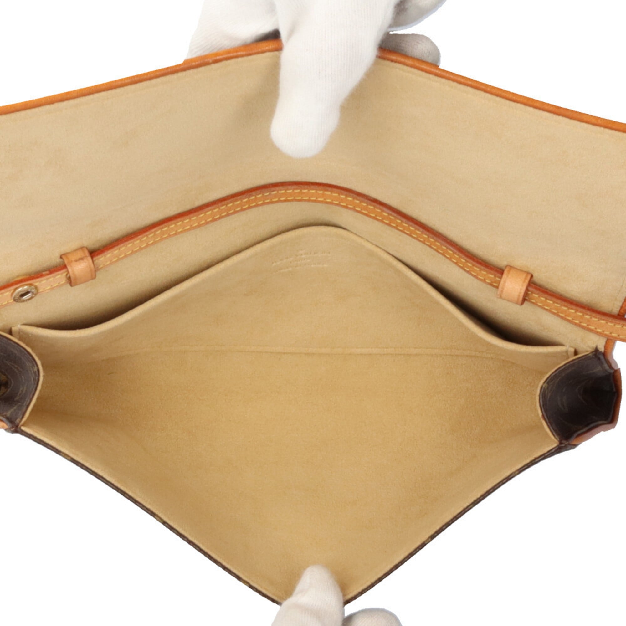 Louis Vuitton Monogram Brown Monogram Pochette Shoulder Bag