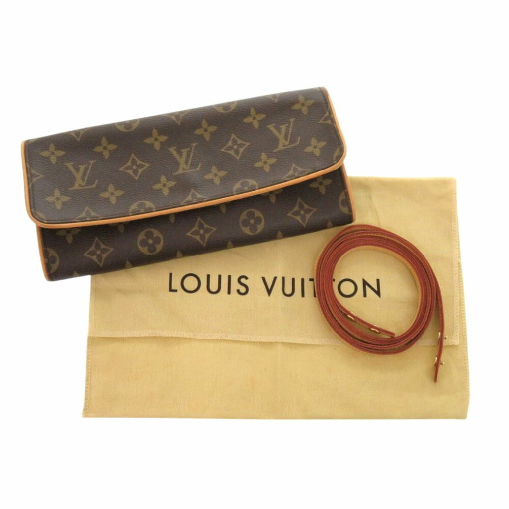 Louis Vuitton Brown Monogram Monogram Pochette Shoulder Bag