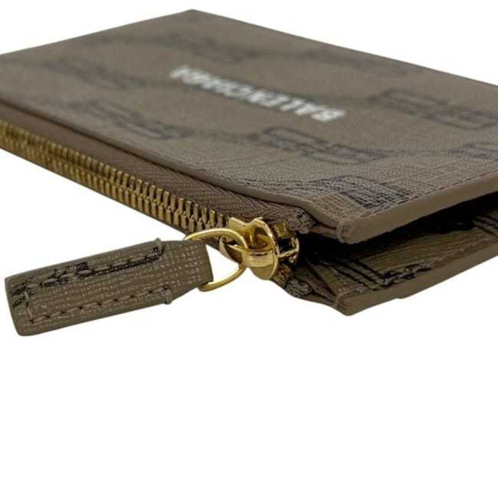 Balenciaga Beige Pvc Leather Coin Purse/Coin Case