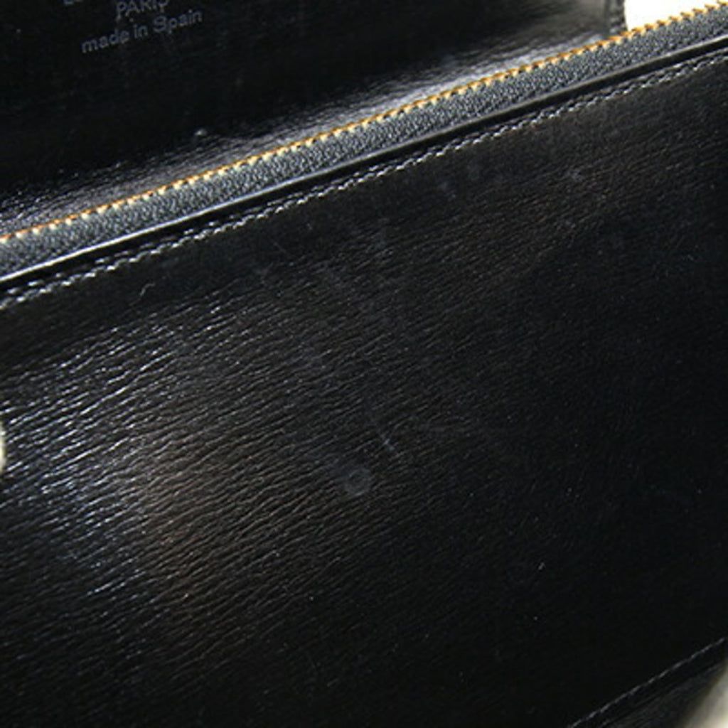 Louis Vuitton Black Noir Epi Leather Long Wallet