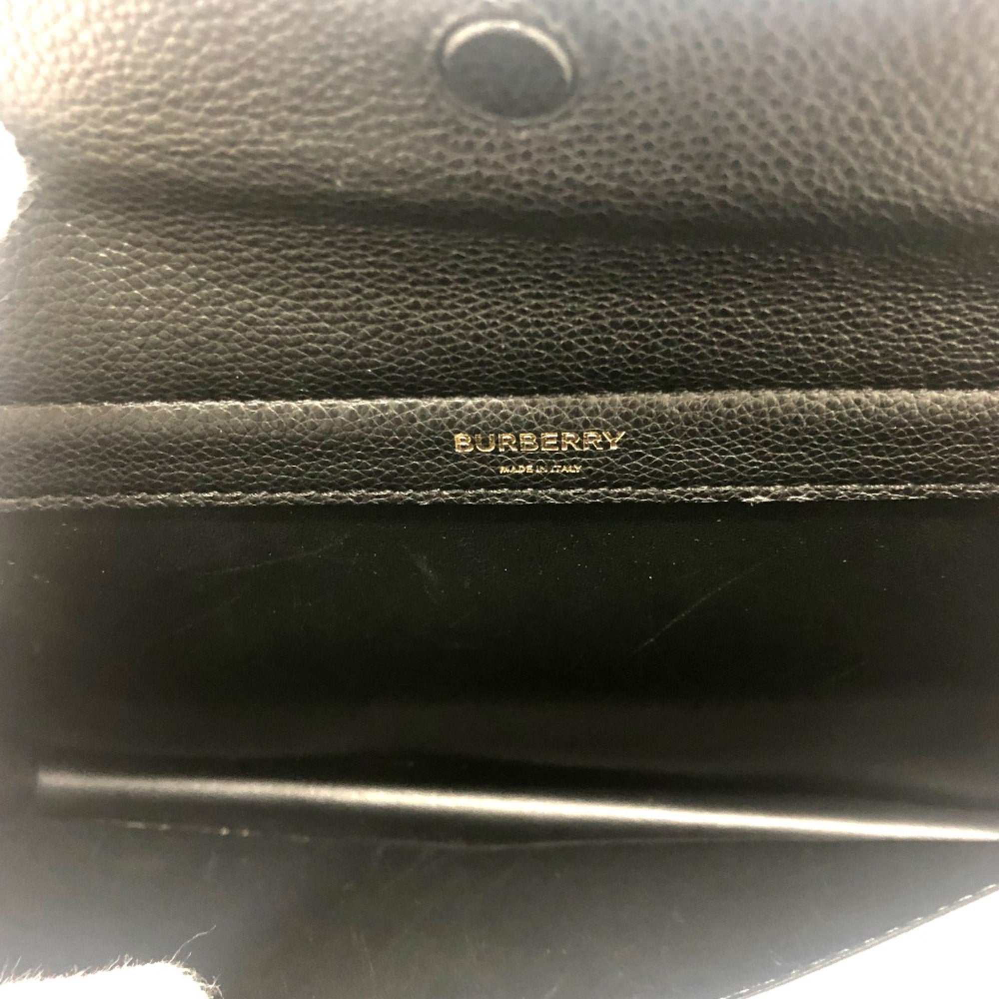 Burberry Black Leather Handbag